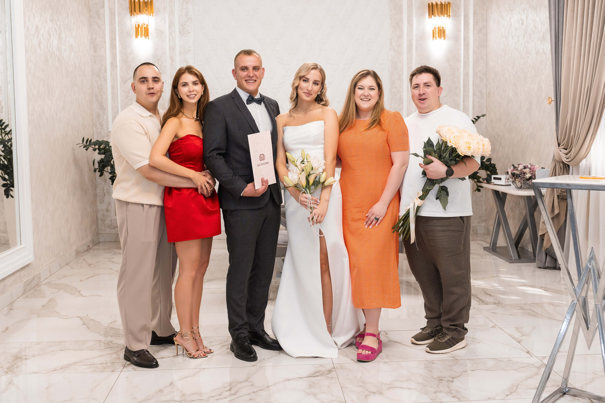 Свадебная фотосессия в Москве, регистрация в Кутузовском ЗАГСе Москва. Свадебный фотограф в Москве Анна Полушина