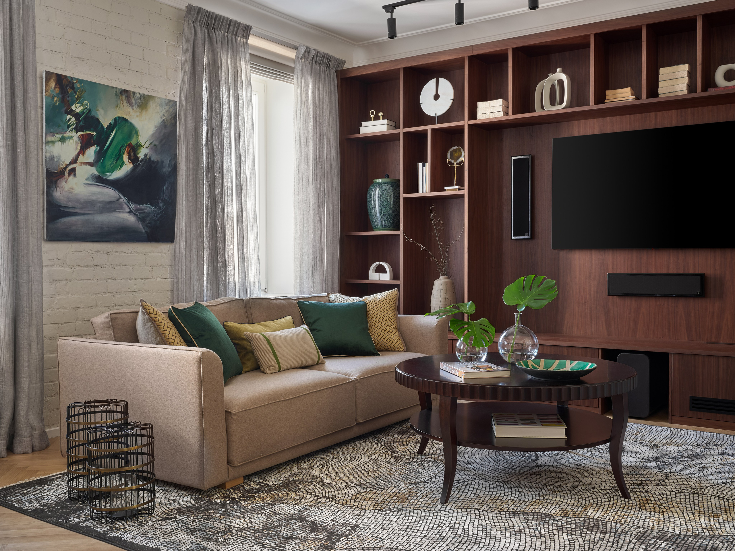 Двухуровневая квартира в историческом доме. Фотограф Наталья Вершинина