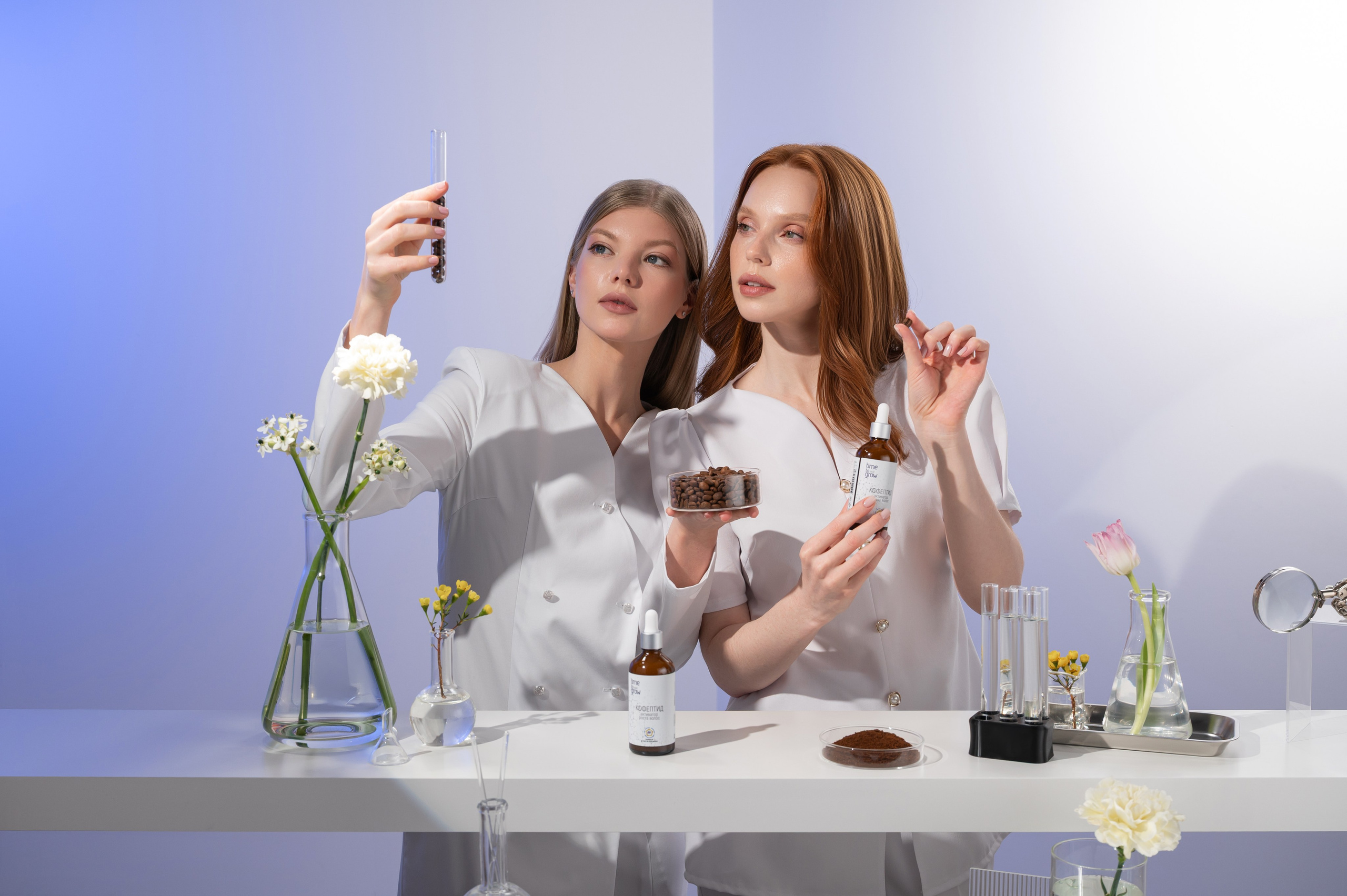 Time To Grow. Студия рекламной и предметной съемки товаров WELKO Studio