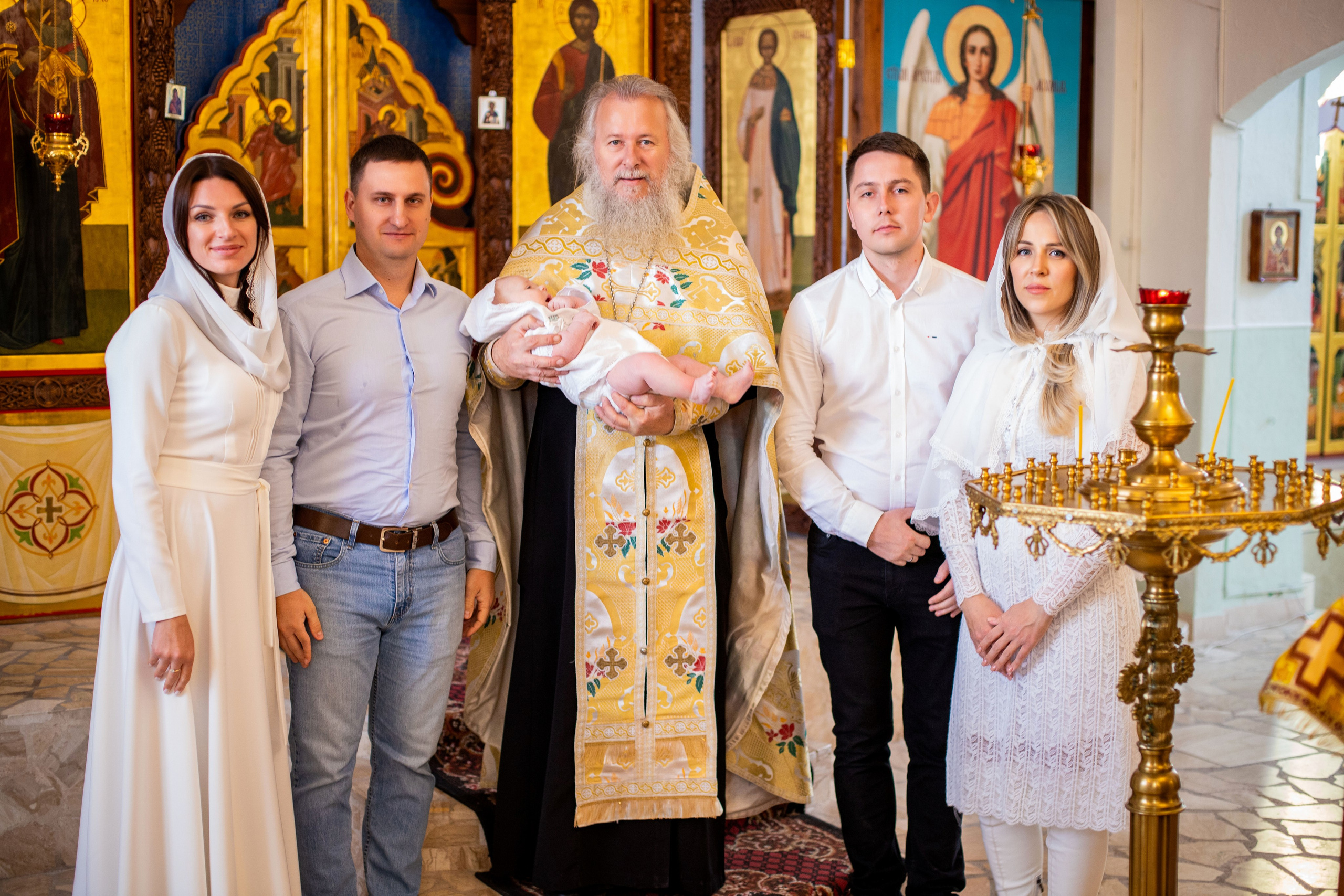 Таинство Крещения. Фотограф новорожденных в Москве Кристина Ткач