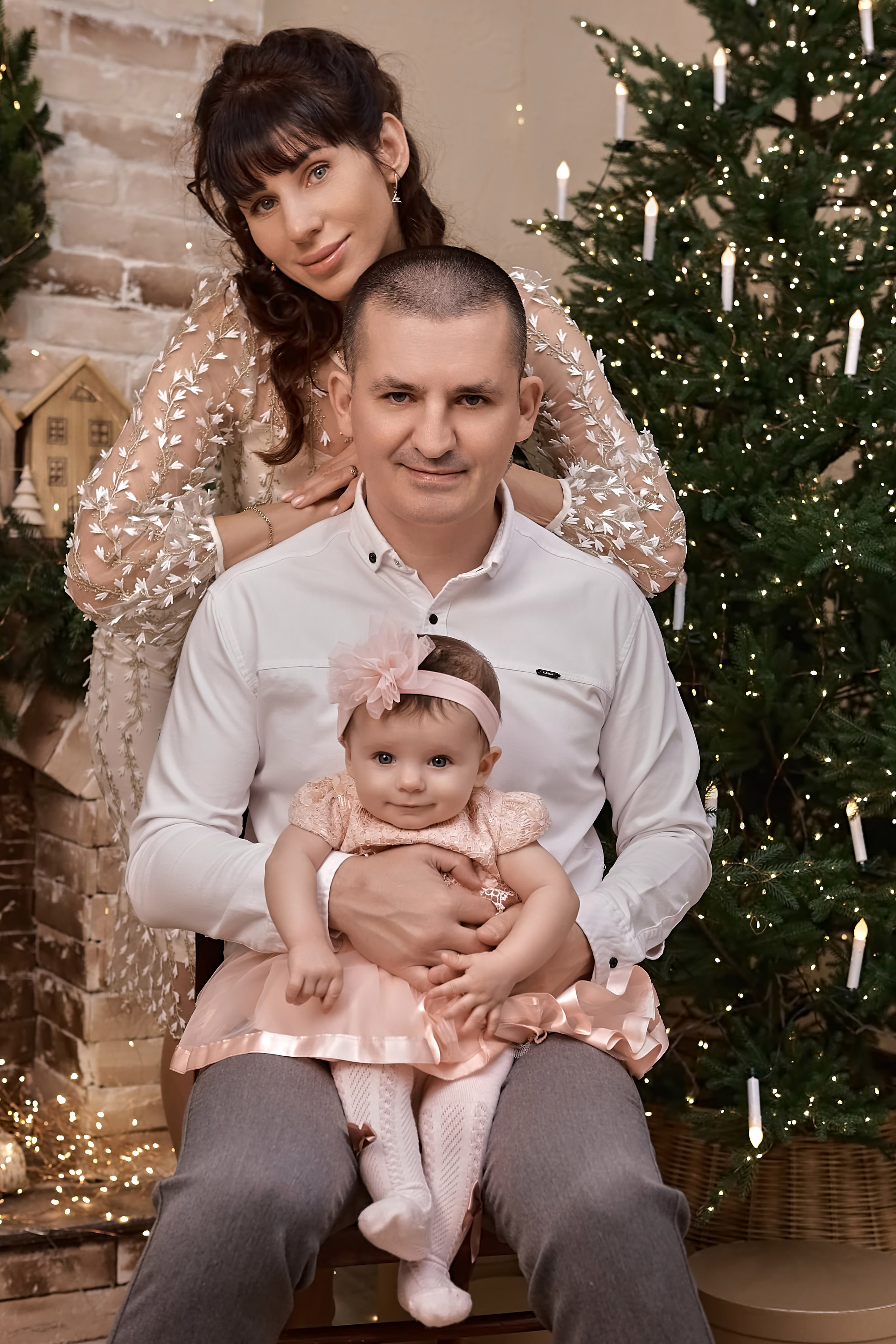 Семейная новогодняя фотосессия. Семейный и свадебный фотограф в Краснодаре Михеева Светлана