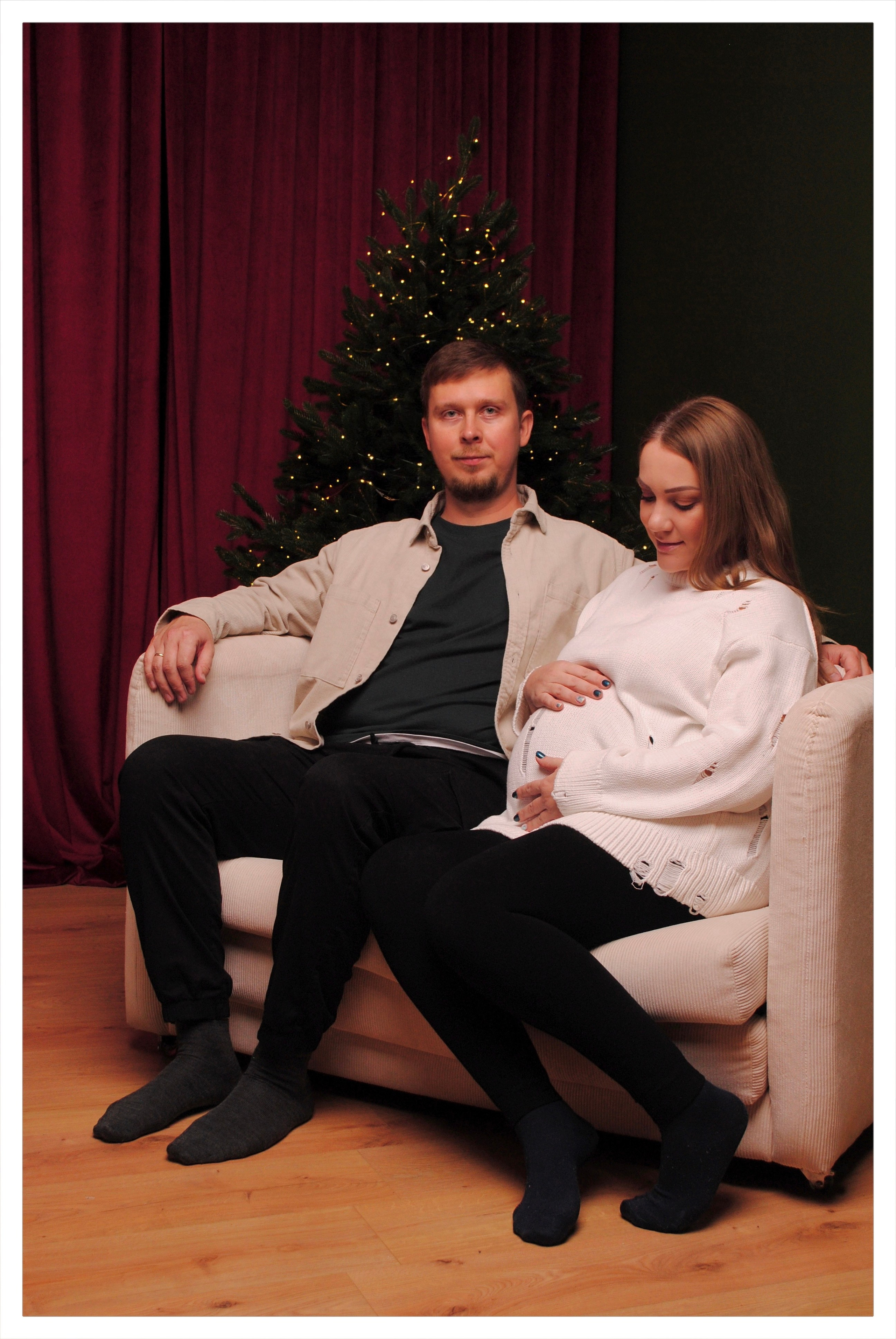 Мария и семья. Фотограф Мария Мусаелян