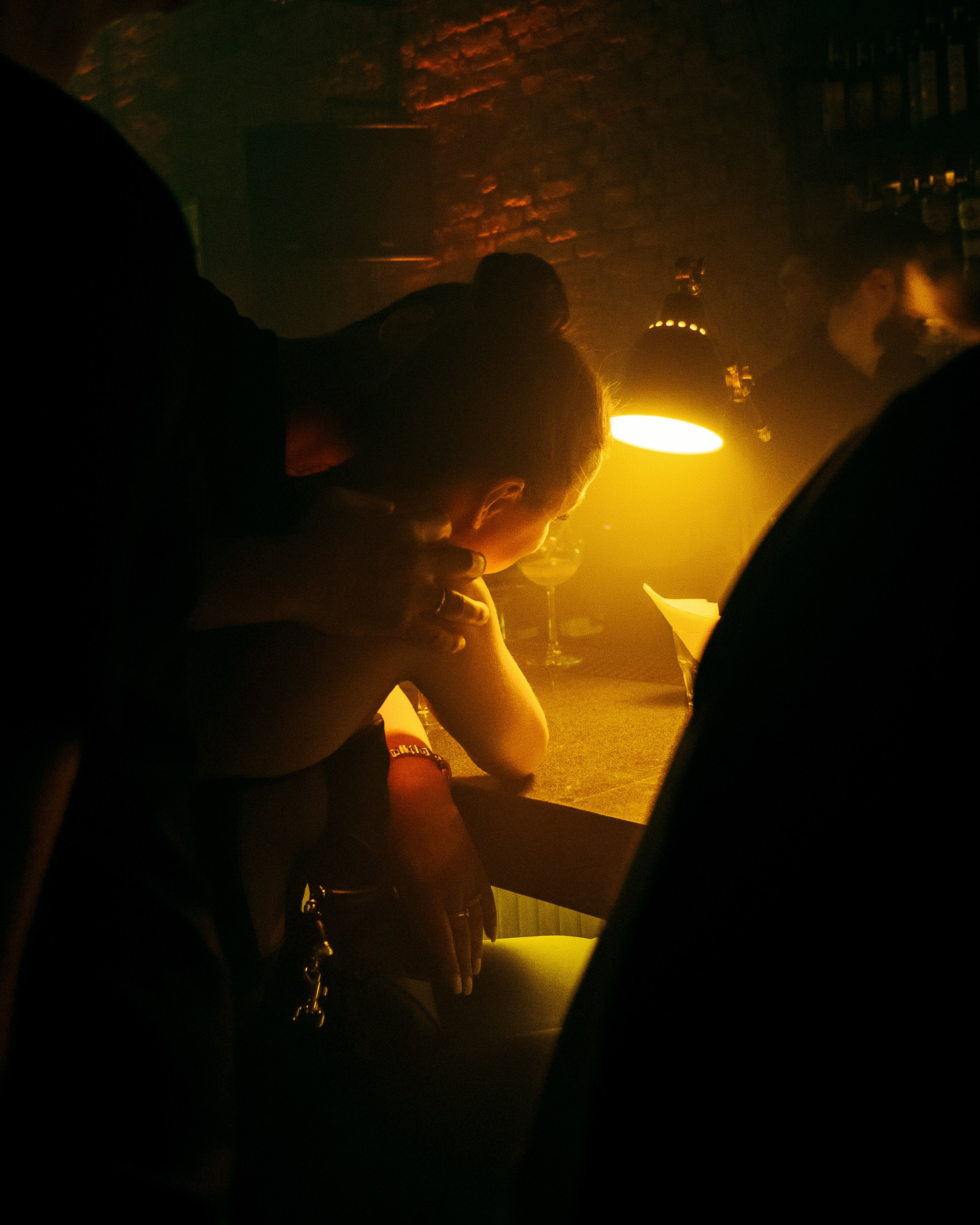 Attività. Fotografo a Mosca con un’atmosfera notturna di foto