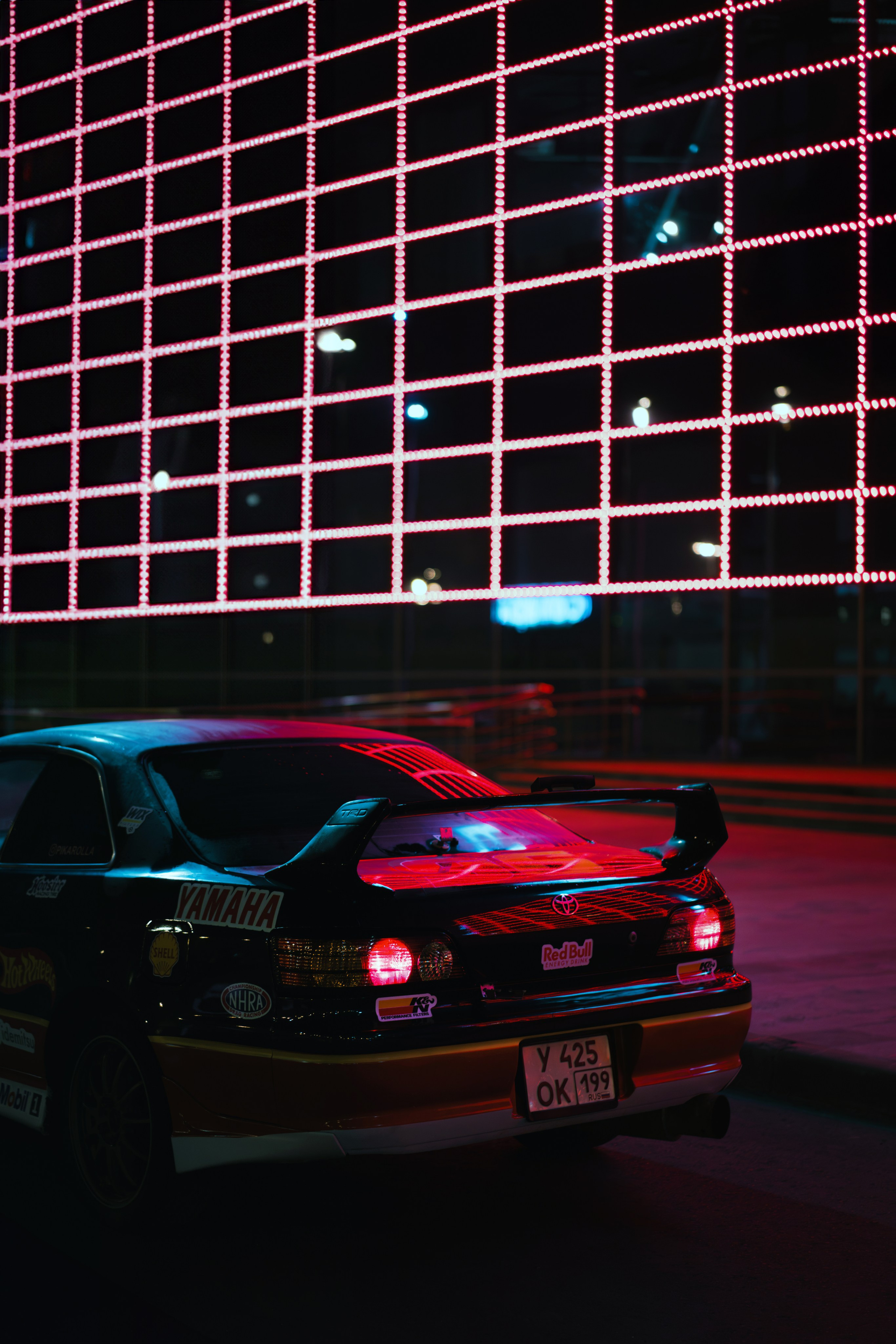 Pikarolla. Toyota Corolla Levin AE 111. Night Pokemon