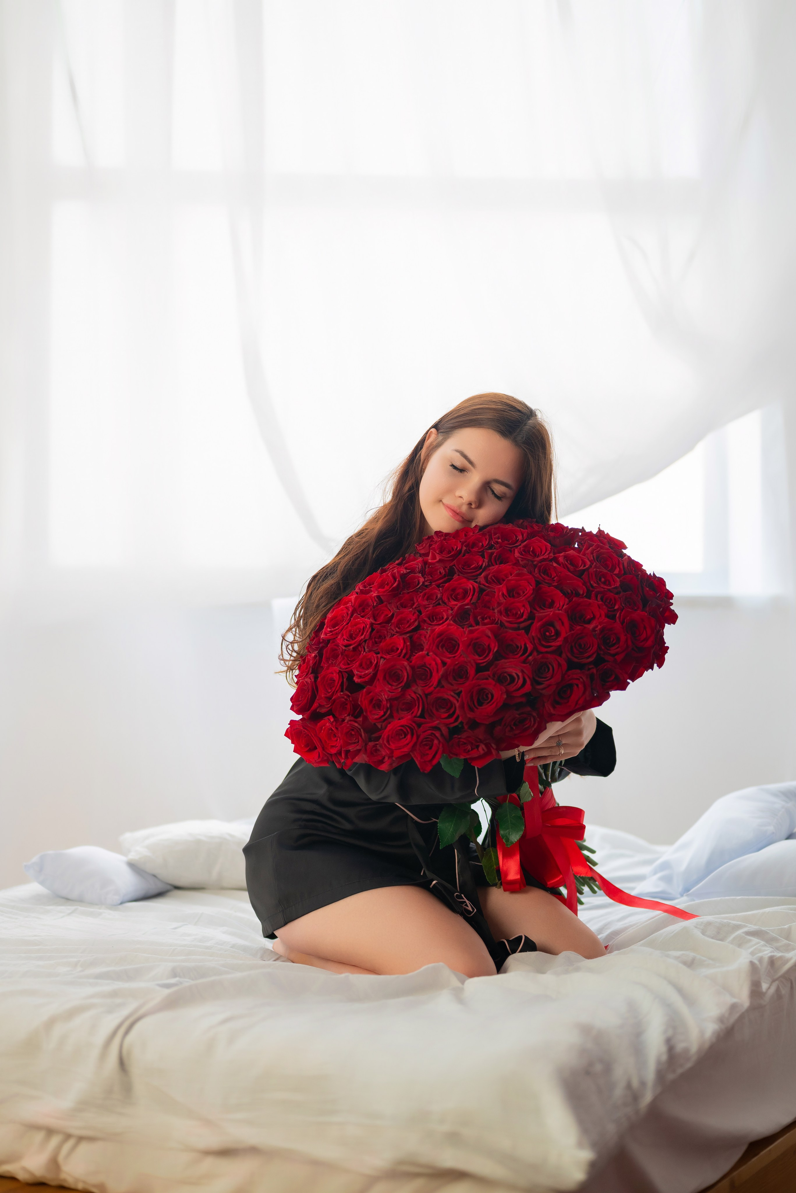 Фотопроект *101 красная роза* 2023 г. Фотограф в городе Салават