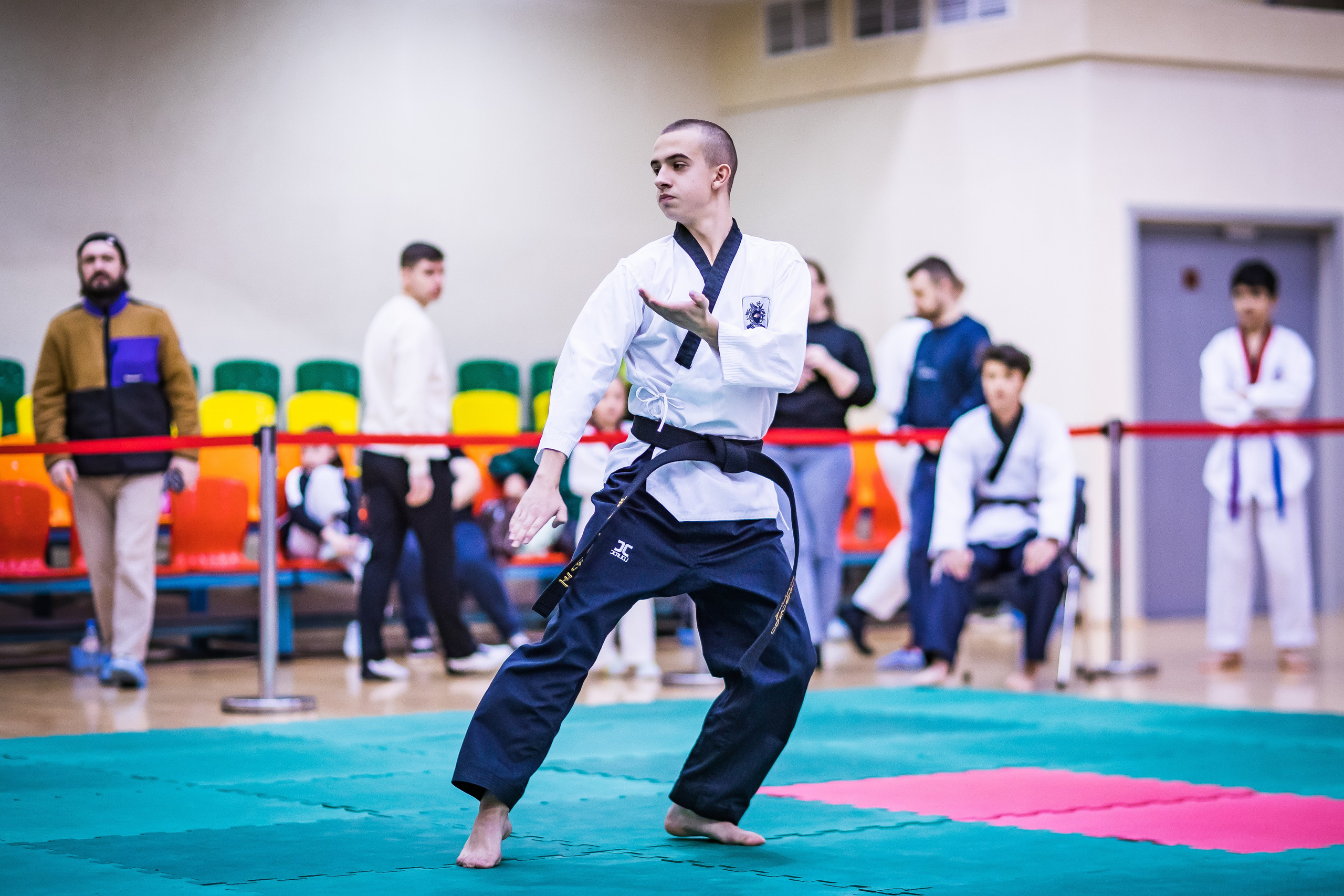 Турнир Федерации детского тхэквондо России по дисциплине ПХУМСЭ. Спортивный фотограф Максим Серегин