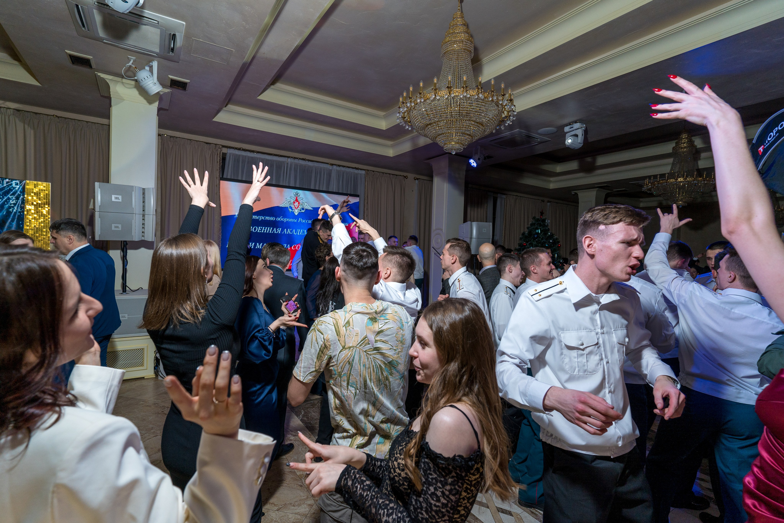 Фотосъемка выпуска военной академии и вручение дипломов