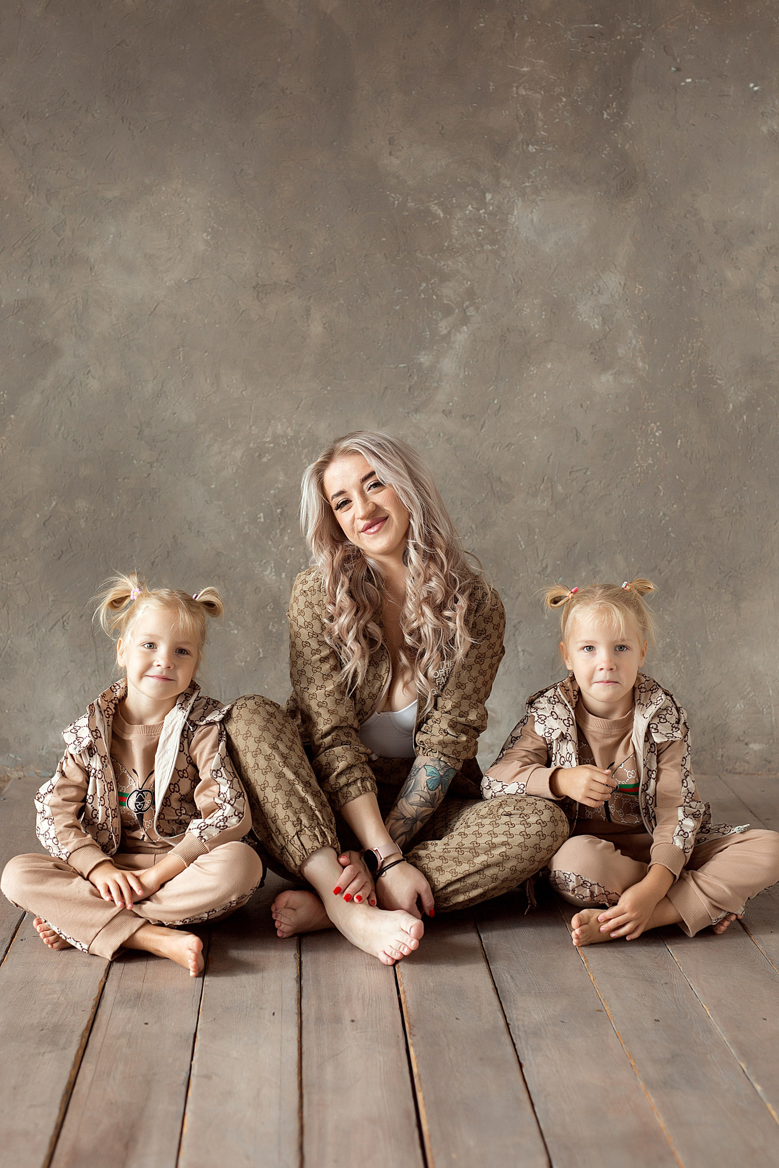 Анна с Евой и Ярой. Людмила Далидович топовый семейный фотограф Находка/Владивосток