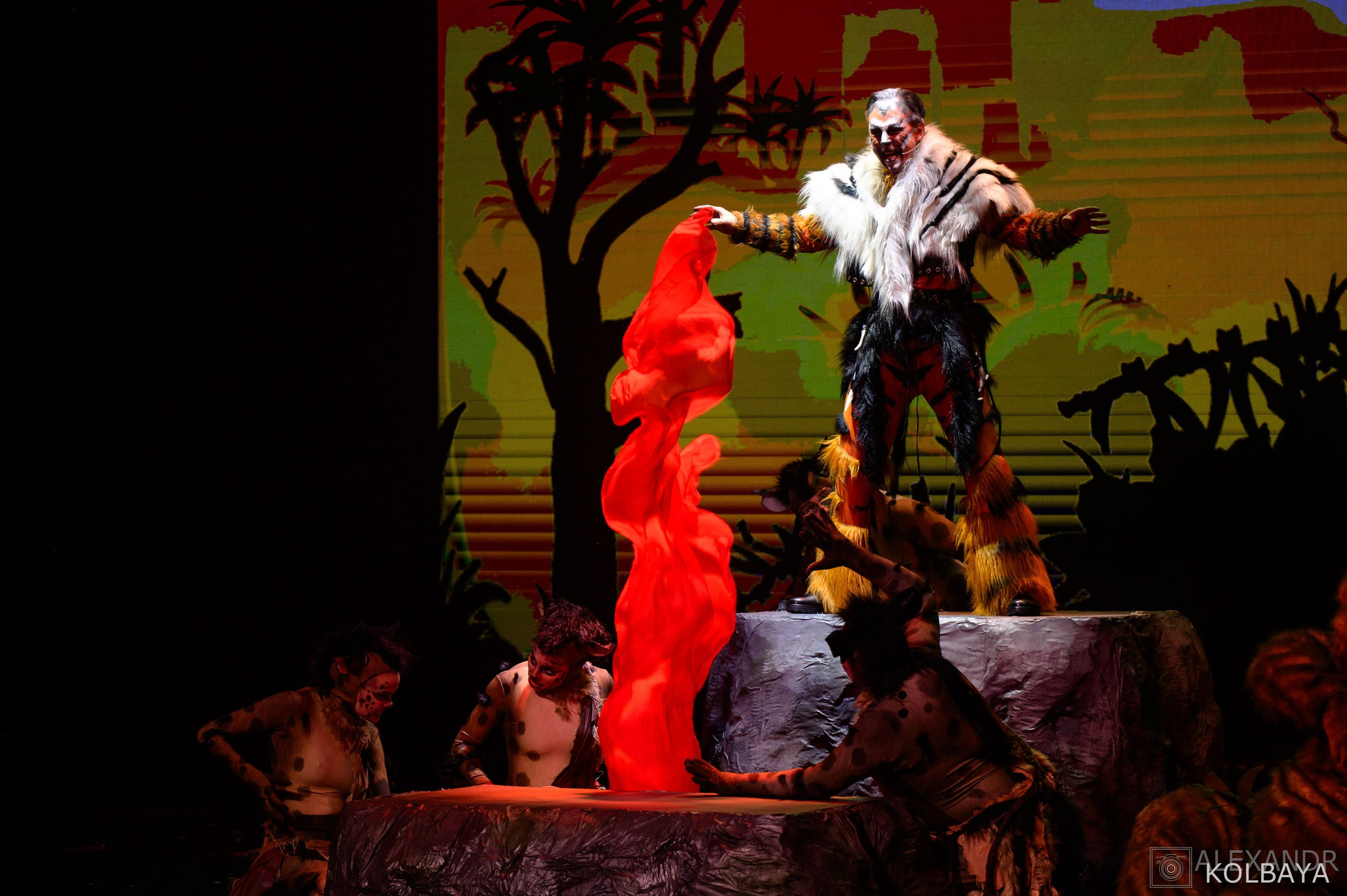 Мюзикл «Маугли». Концертный и театральный репортажный фотограф в Москве Александр Колбая