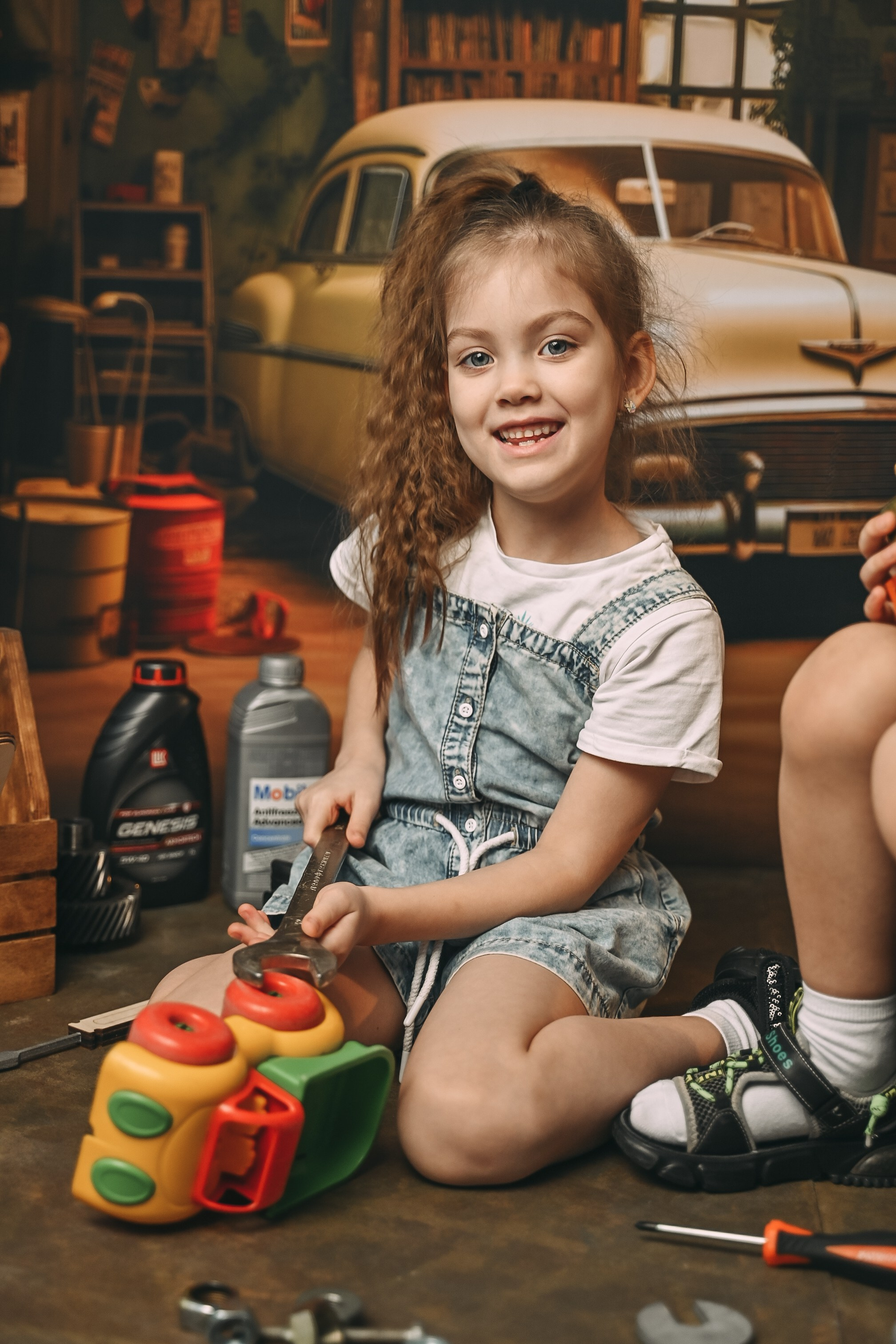 Гараж. Детский и семейный фотограф