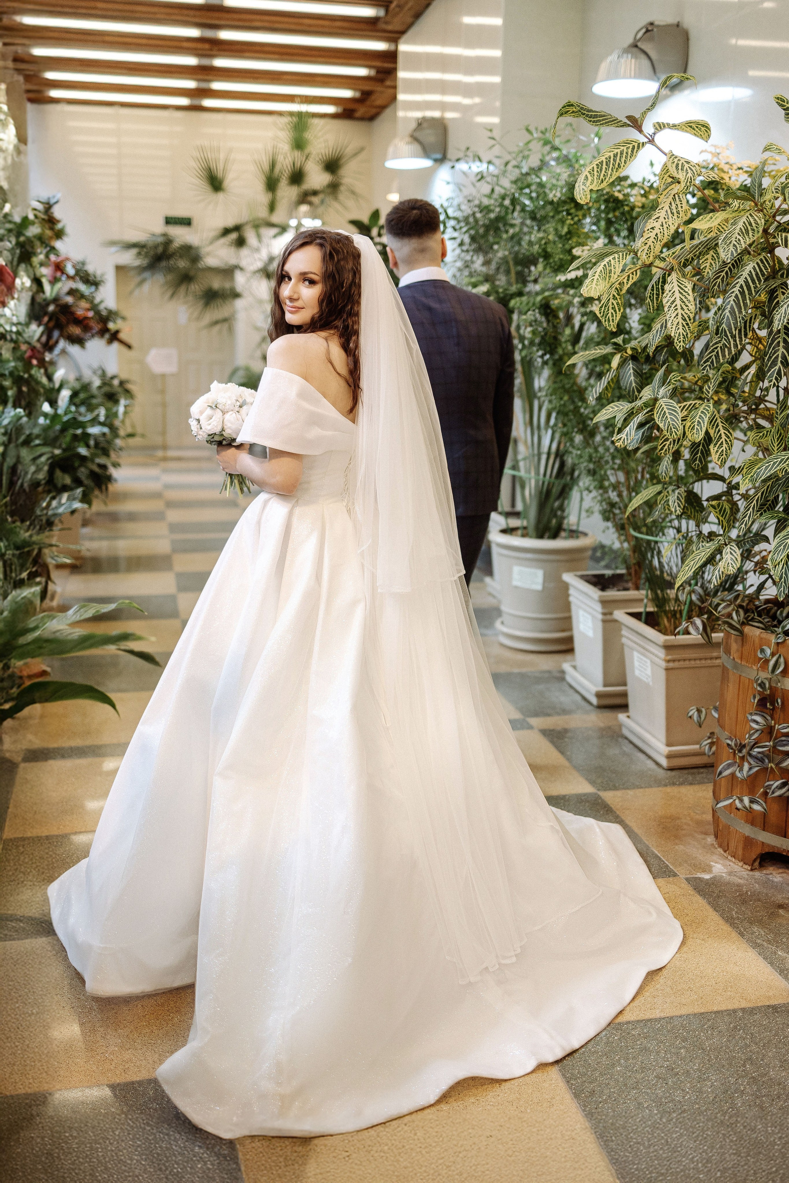 Царицынская оранжерея. Свадебный фотограф Маргарита Глумскова