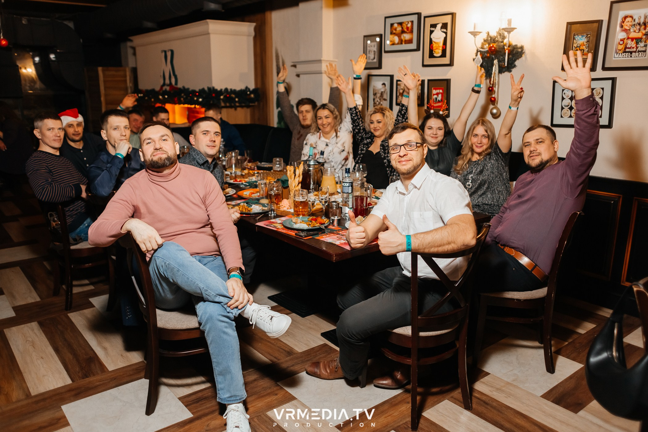 Новогодний вечер в ресторане «Мюнхен»