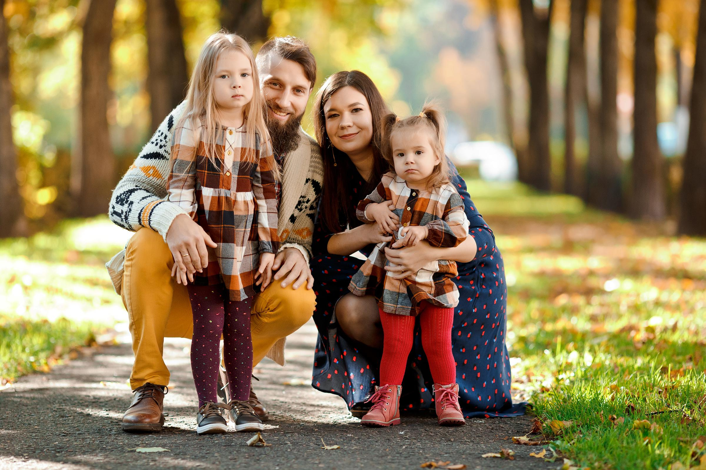 Осенняя семейная фотосессия. Свадебный и семейный фотограф Витебск, Минск, Андрей Павлов
