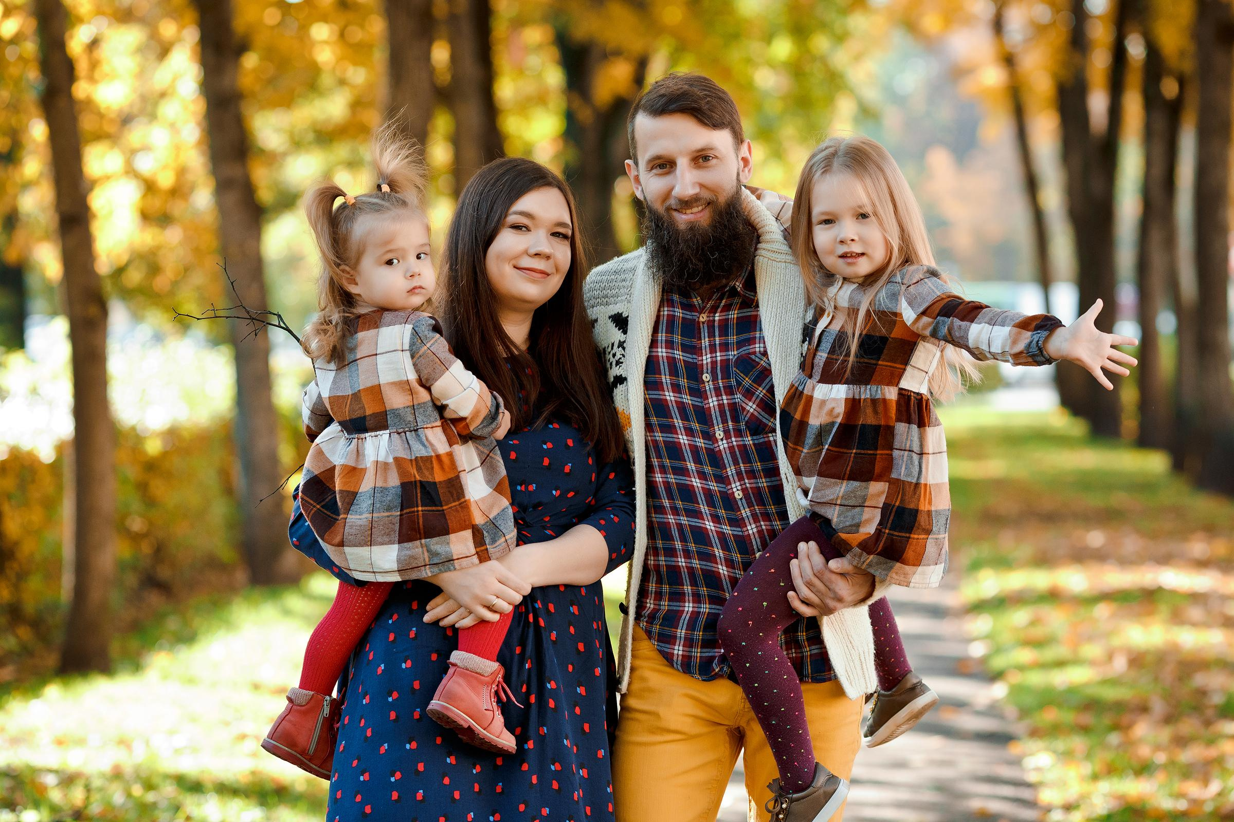 Осенняя семейная фотосессия. Свадебный и семейный фотограф Витебск, Минск, Андрей Павлов