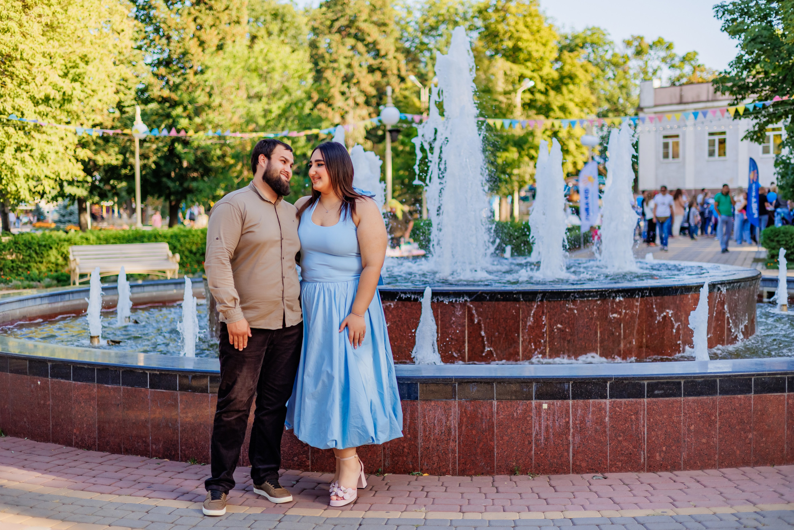 Прогулка в парке. Свадебный и семейный фотограф в Армавире