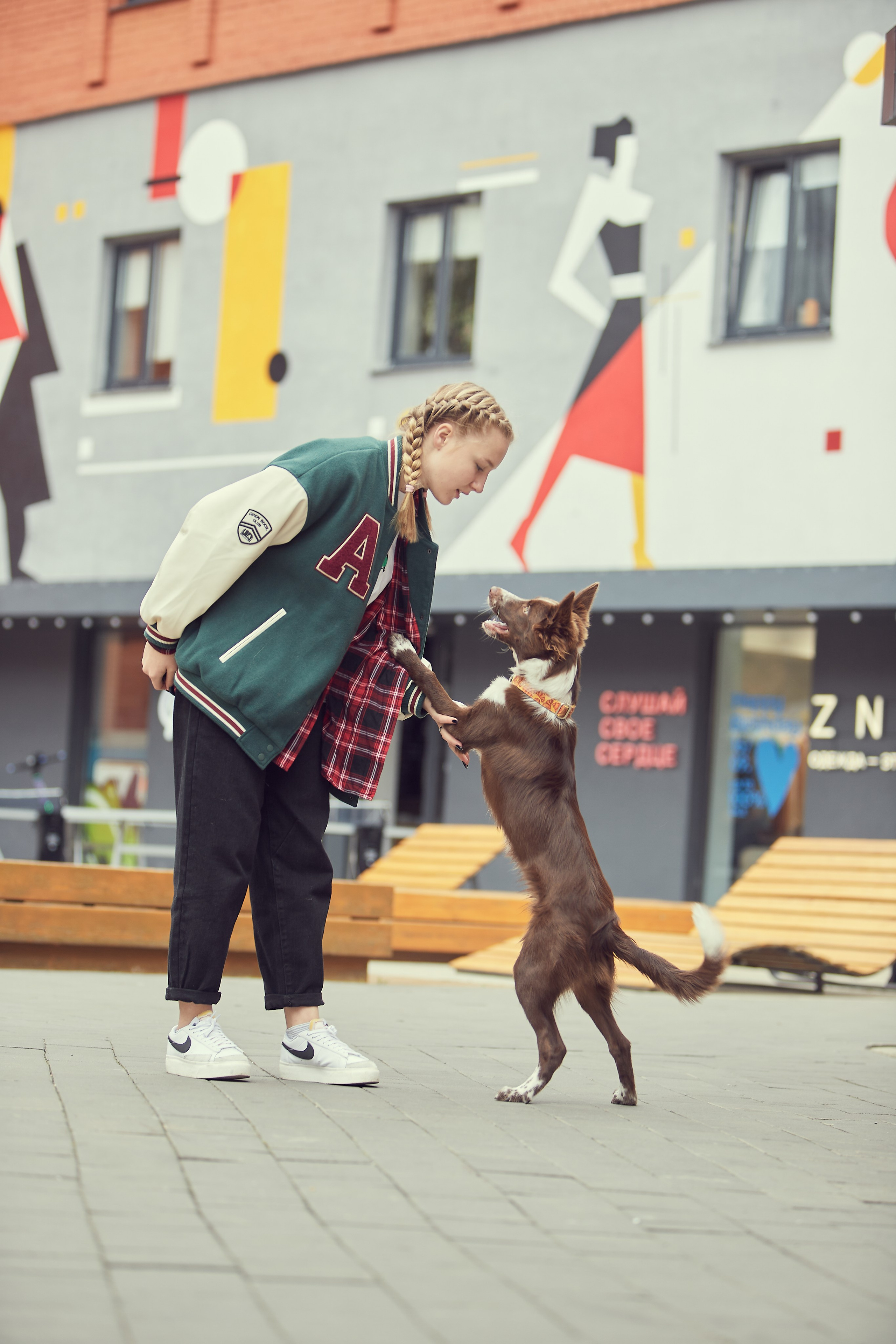 Портретная фотосессия Софы и питомцев. Екатерина Осипова — профессиональный фотограф в Москве