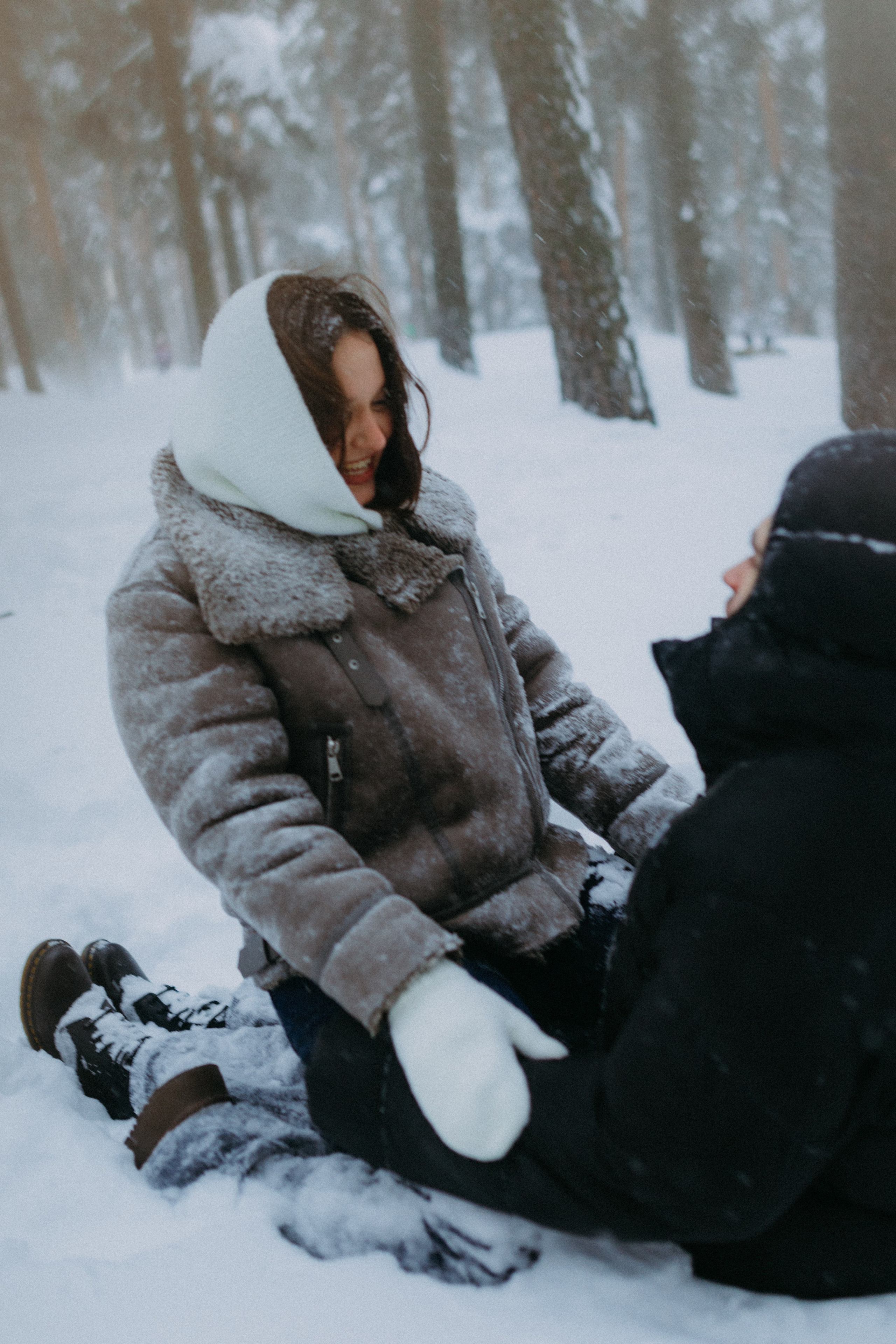 Love story  зимой в МСК