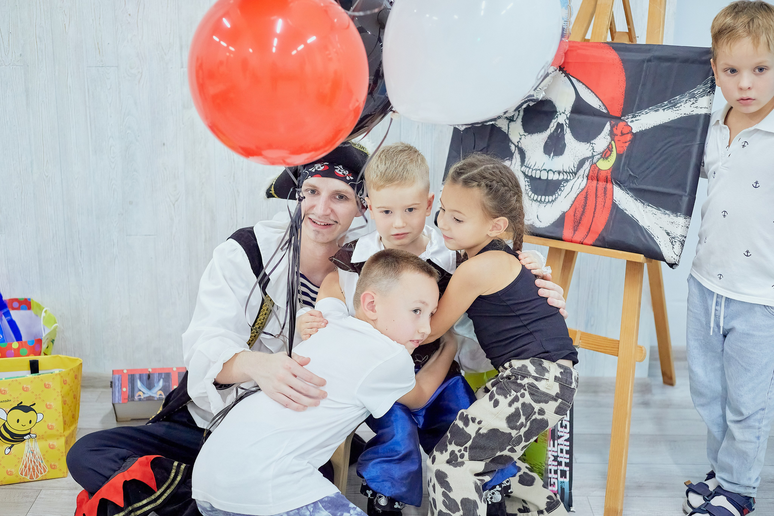 День Рождение Степана 5 лет, съёмка 3 часовой программы. Семейный и детский фотограф в Ярославле Юлия Галашина