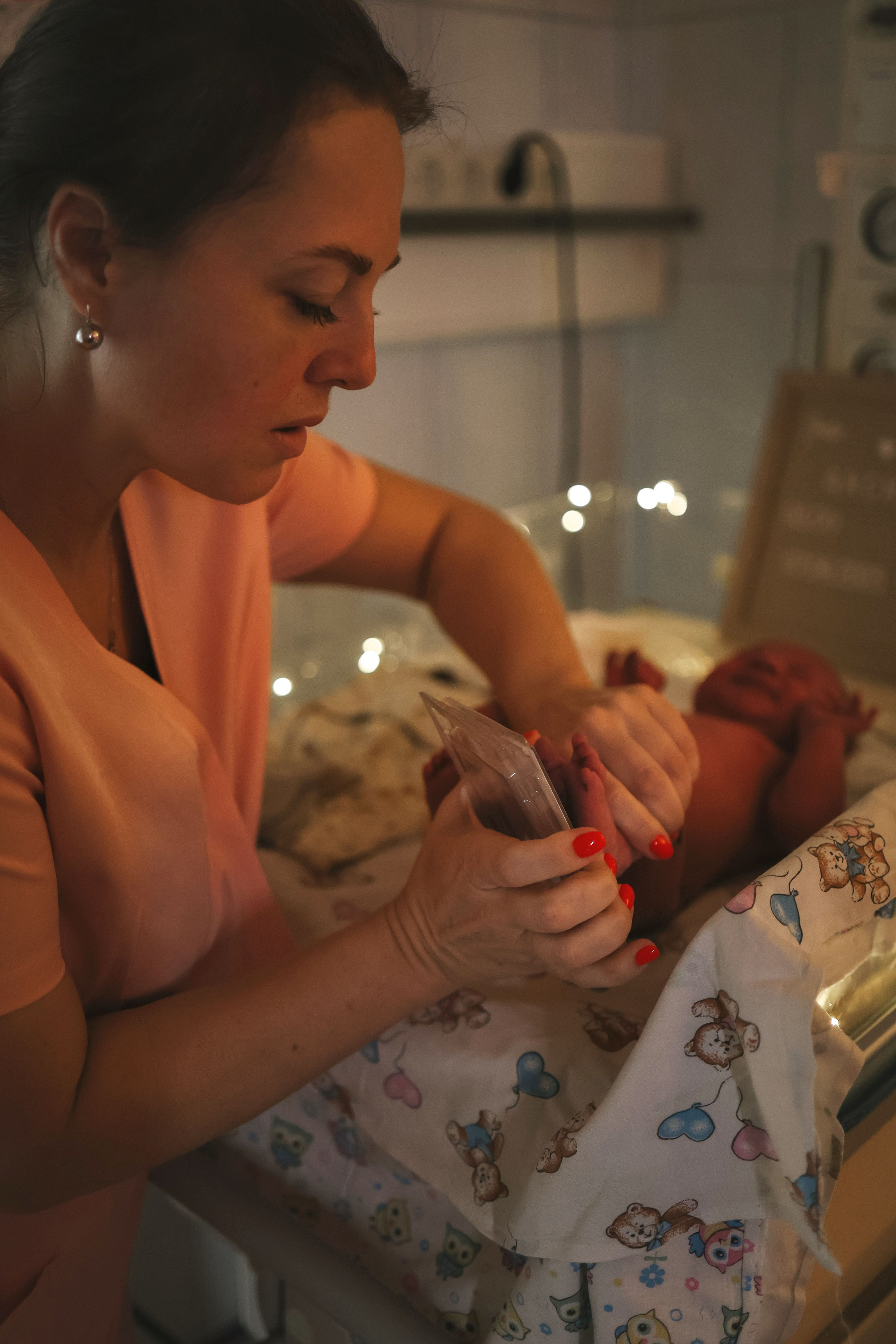 Рождение Аксиньи. Детский и семейный фотограф в Москве Татьяна Козлова