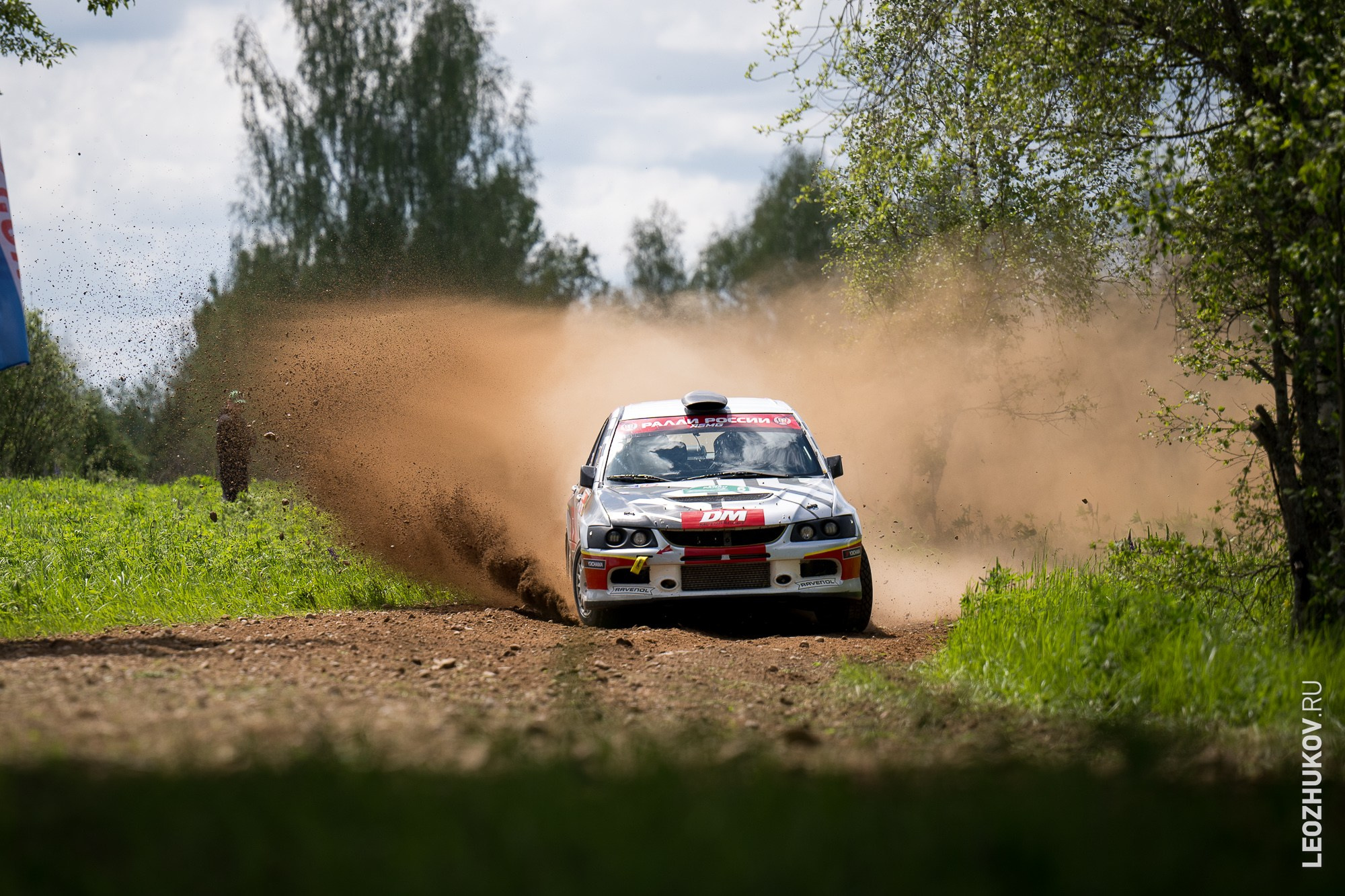 Rally Pushkinskie gory 2025. Sports photographer Leonid Zhukov