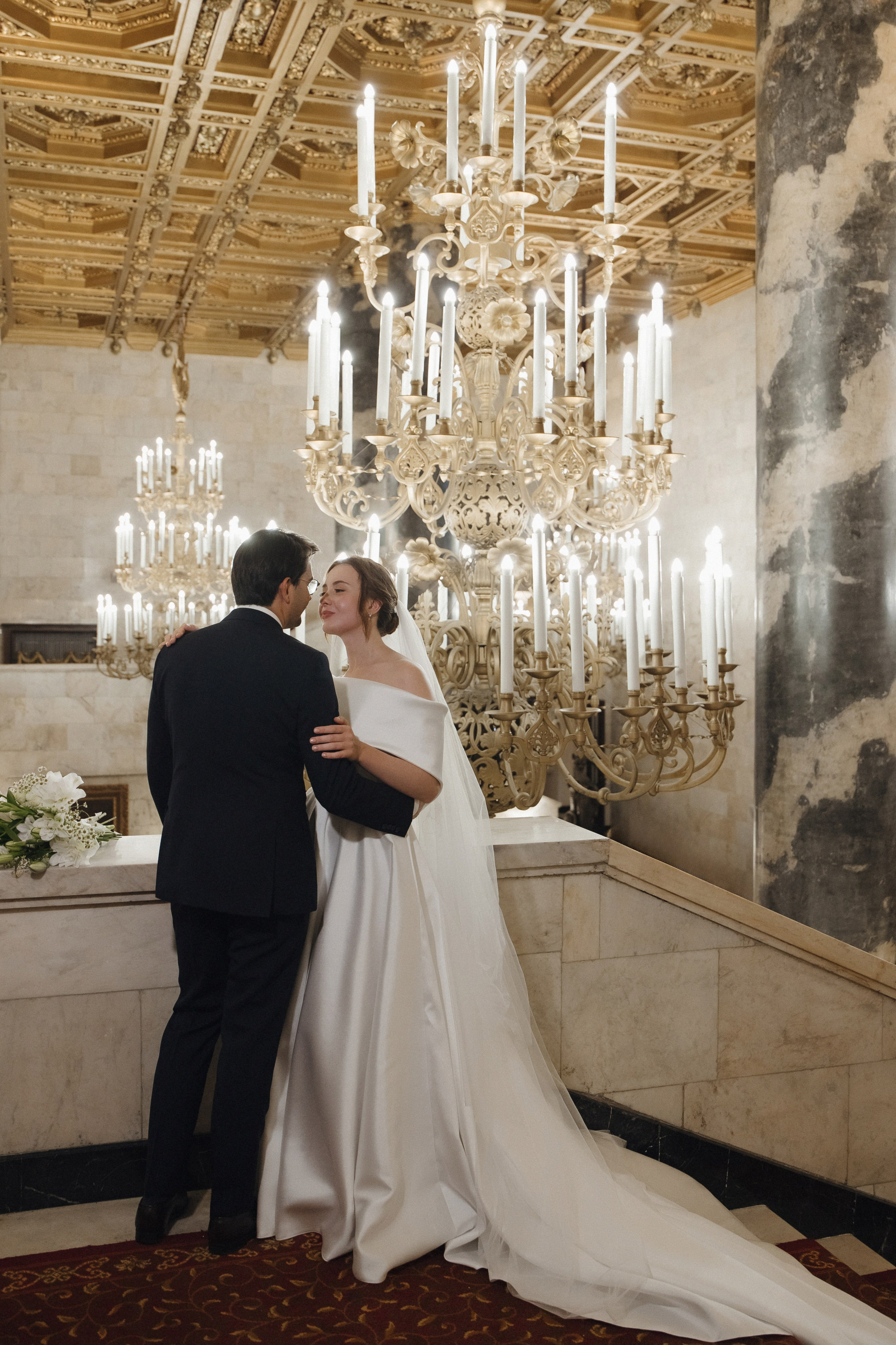 Свадебный банкет в отеле Хилтон Москва Ленинградская. Свадебный фотограф Москва