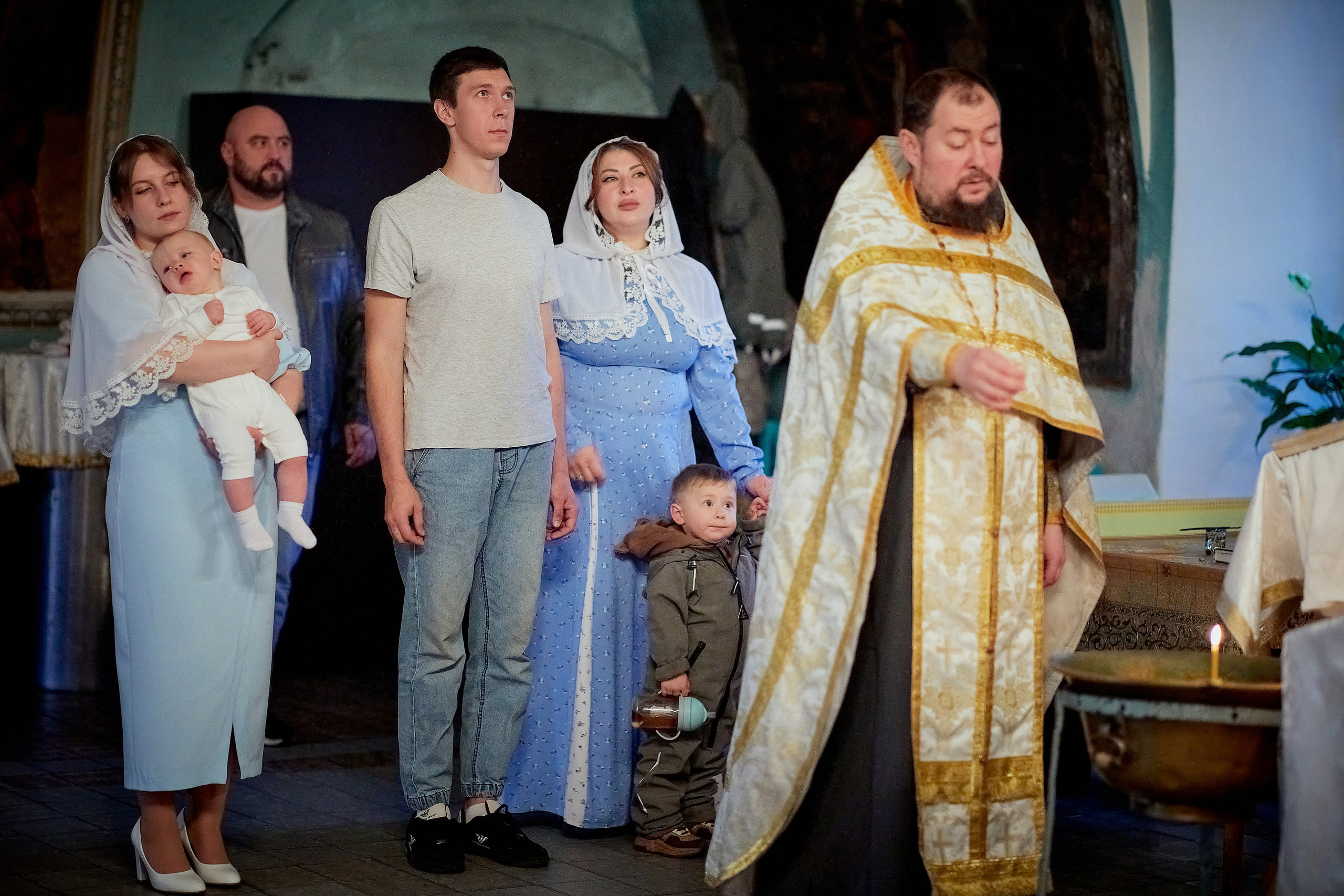 Крещение Егорушки. Семейный и детский фотограф в Ярославле Юлия Галашина