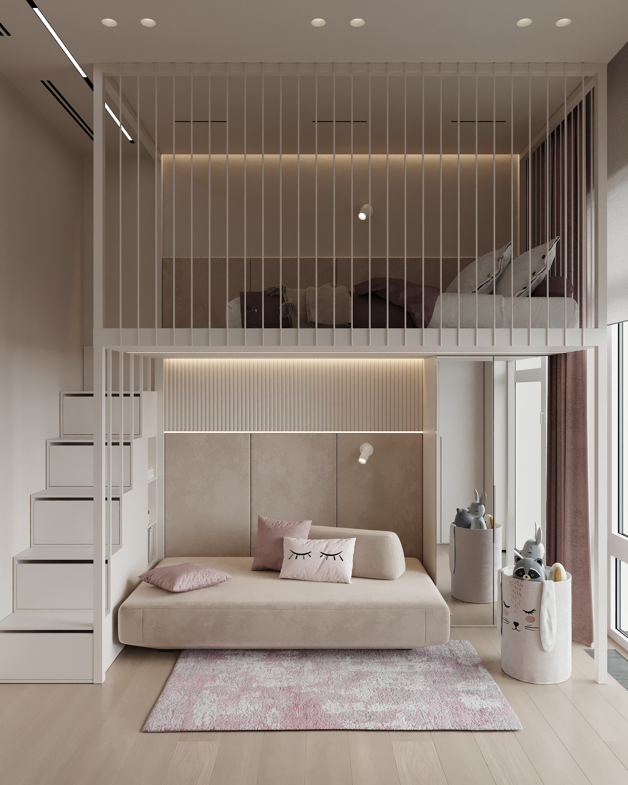 ЖК Снегири 189.0 кв.м. Дизайнер интерьера и 3D визуализатор Ванчугова Ольга