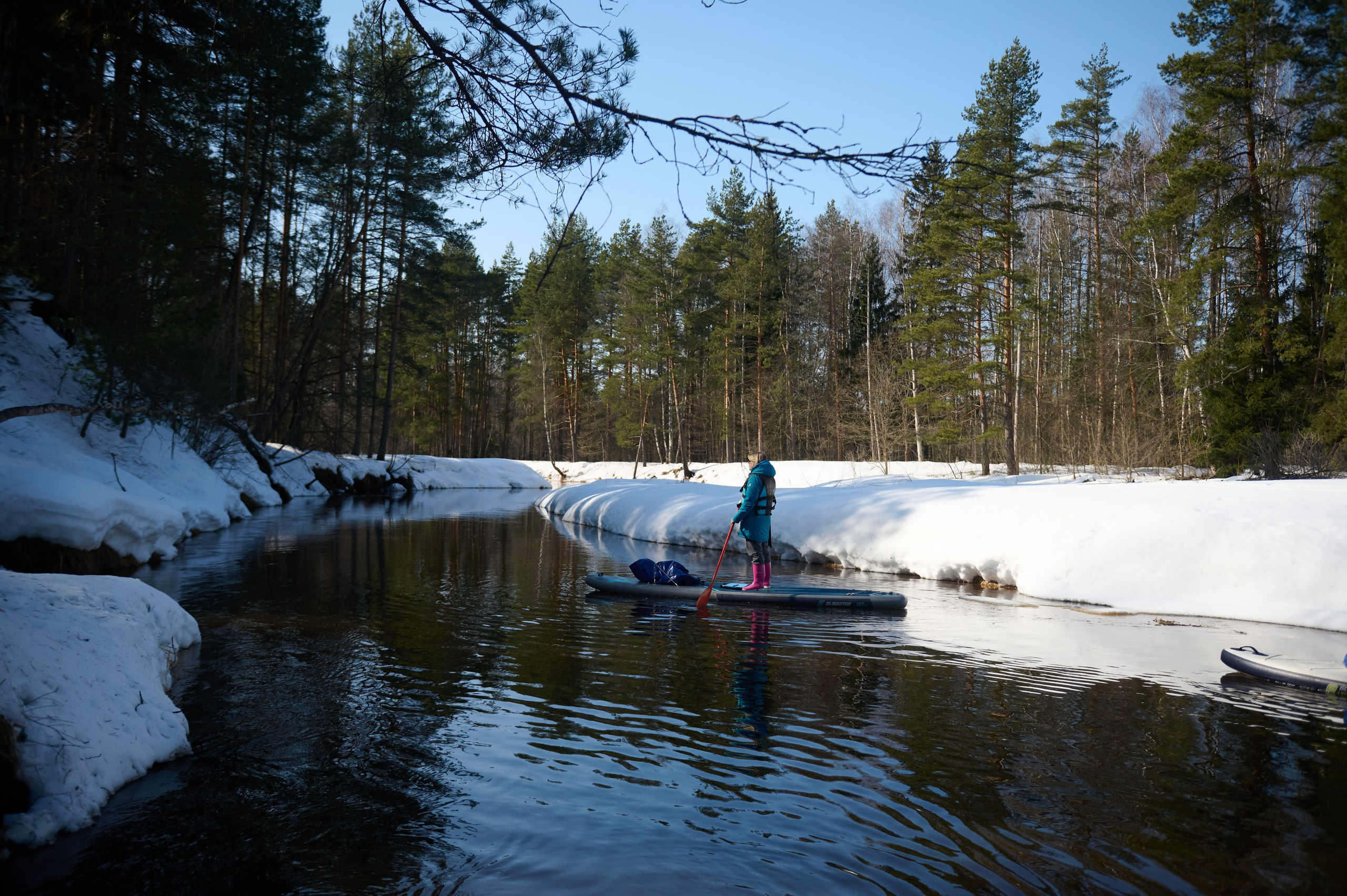 Первый весенний сплав р. Нерская. Главная