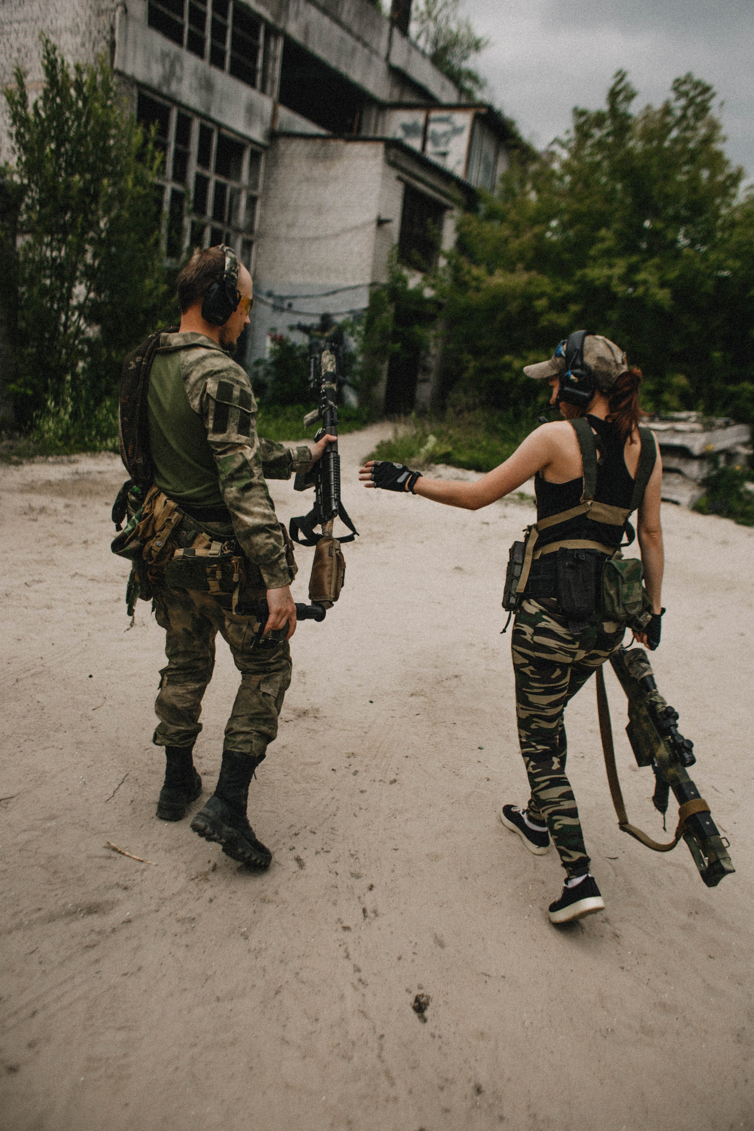 Алёна+ Артём. Страйкбол. Фотограф в Нижнем Новгороде