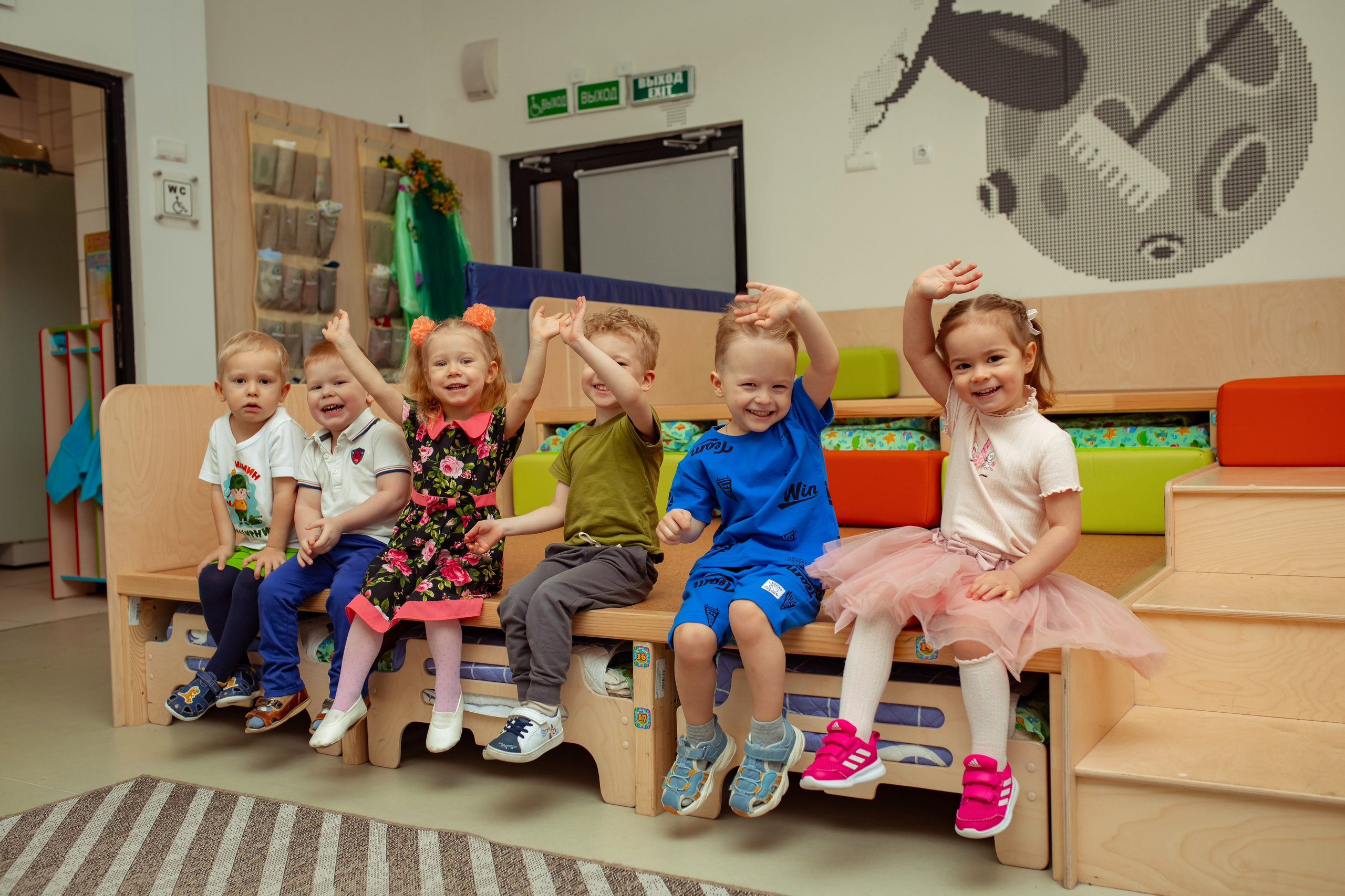 Праздник весны в детском саду. Семейный и детский фотограф в Москве Дорогова Екатерина