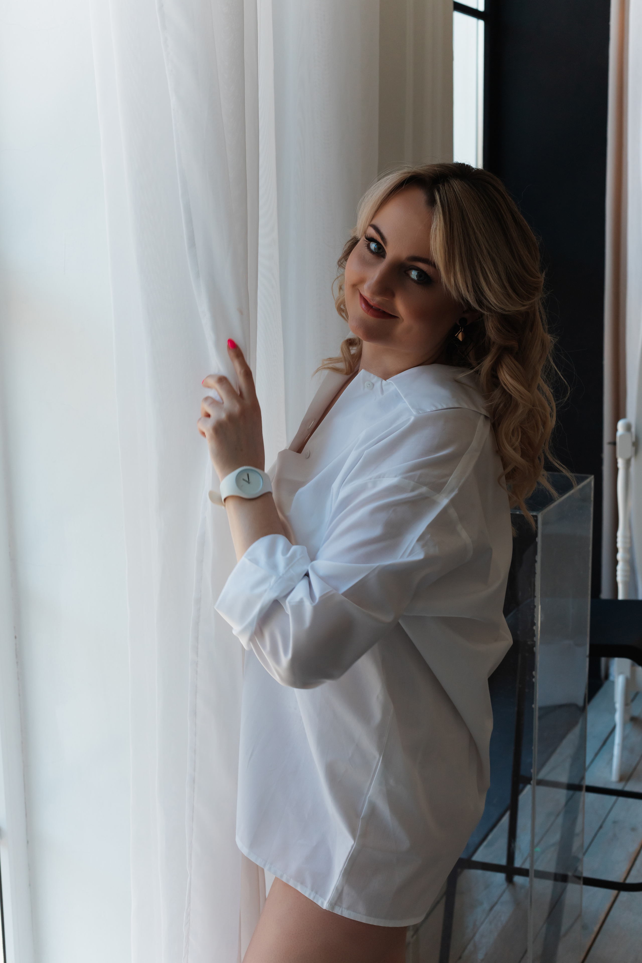 Съёмка с живыми цветами. Главная