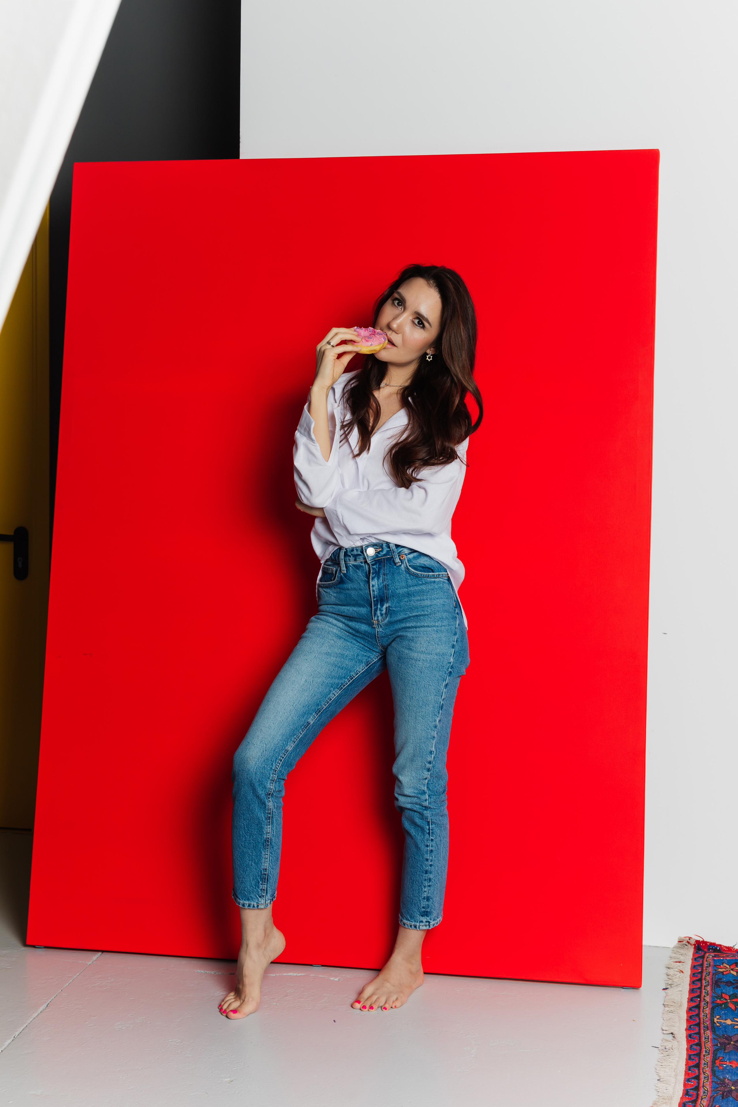 Съёмка с цветными фонами. Главная