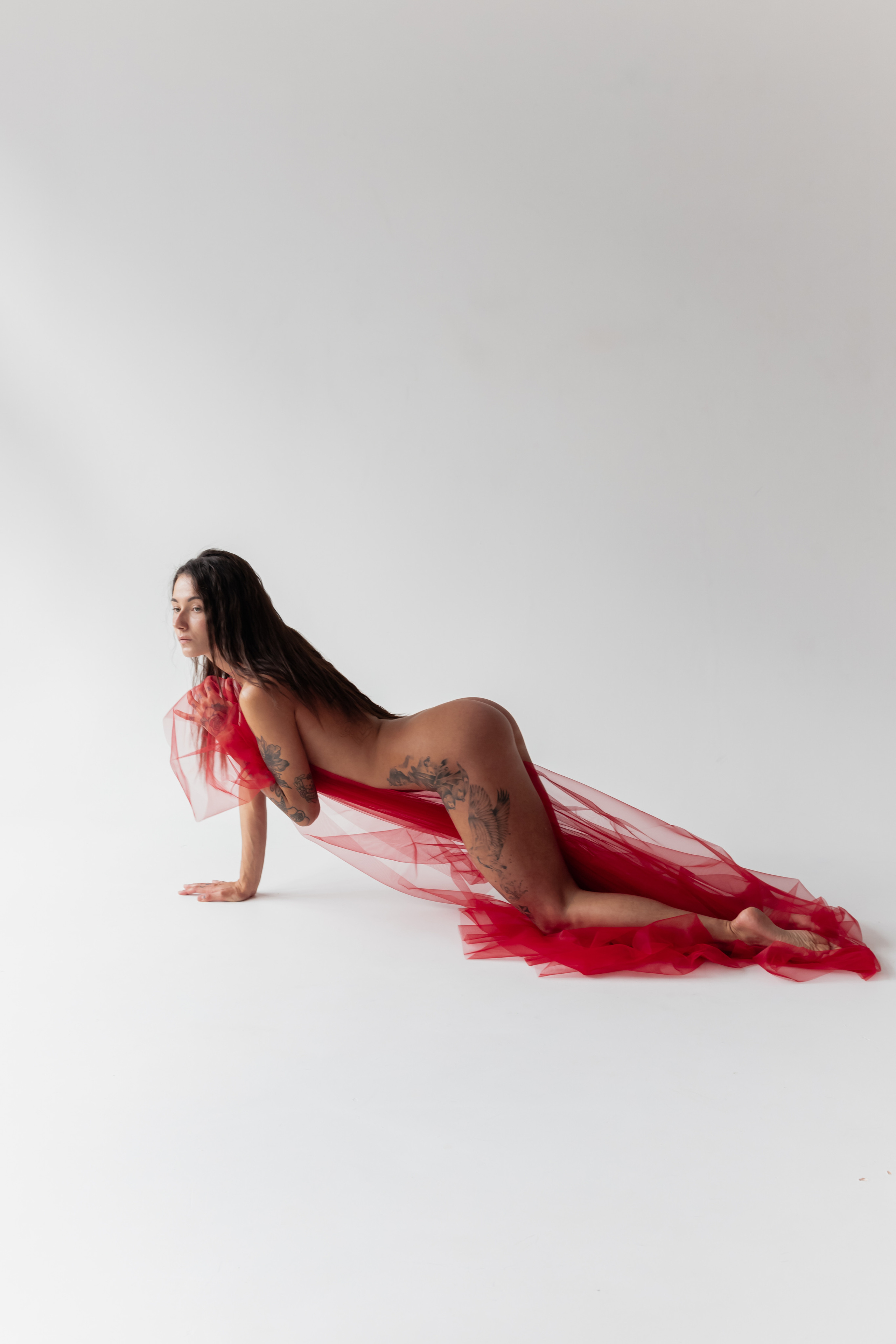 Съёмка Ню с тканями. Главная