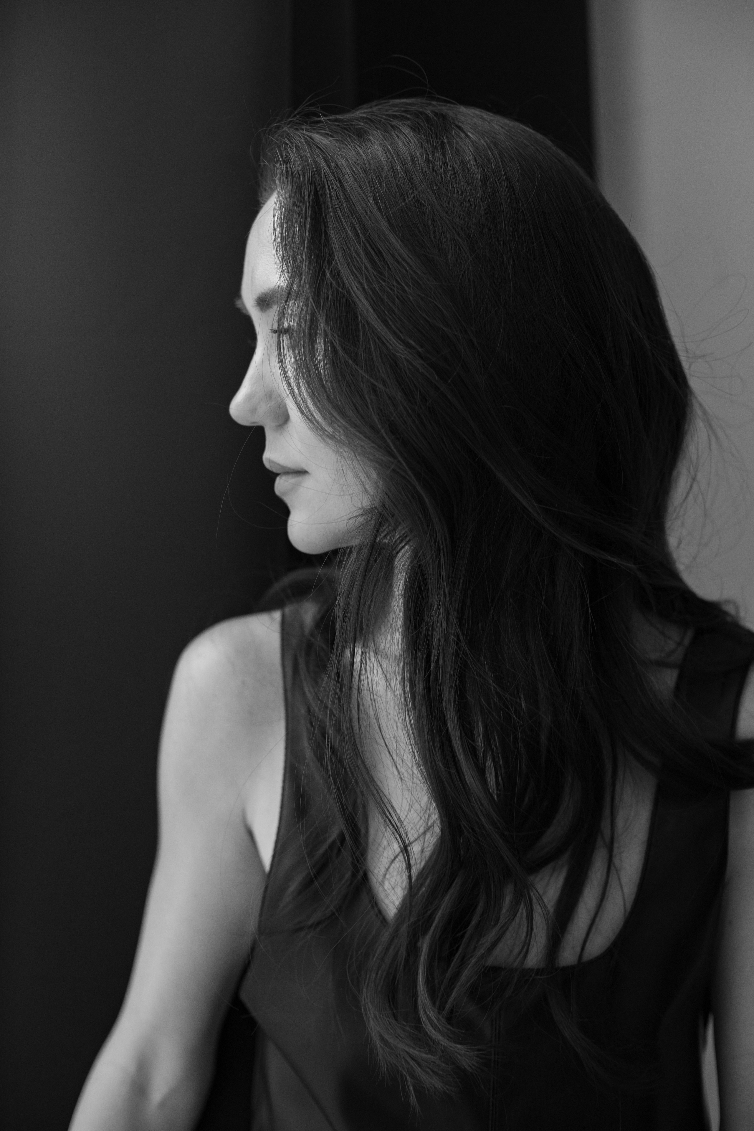 Кристина — съёмка ЧБ в стиле Питера Линдберга. Главная