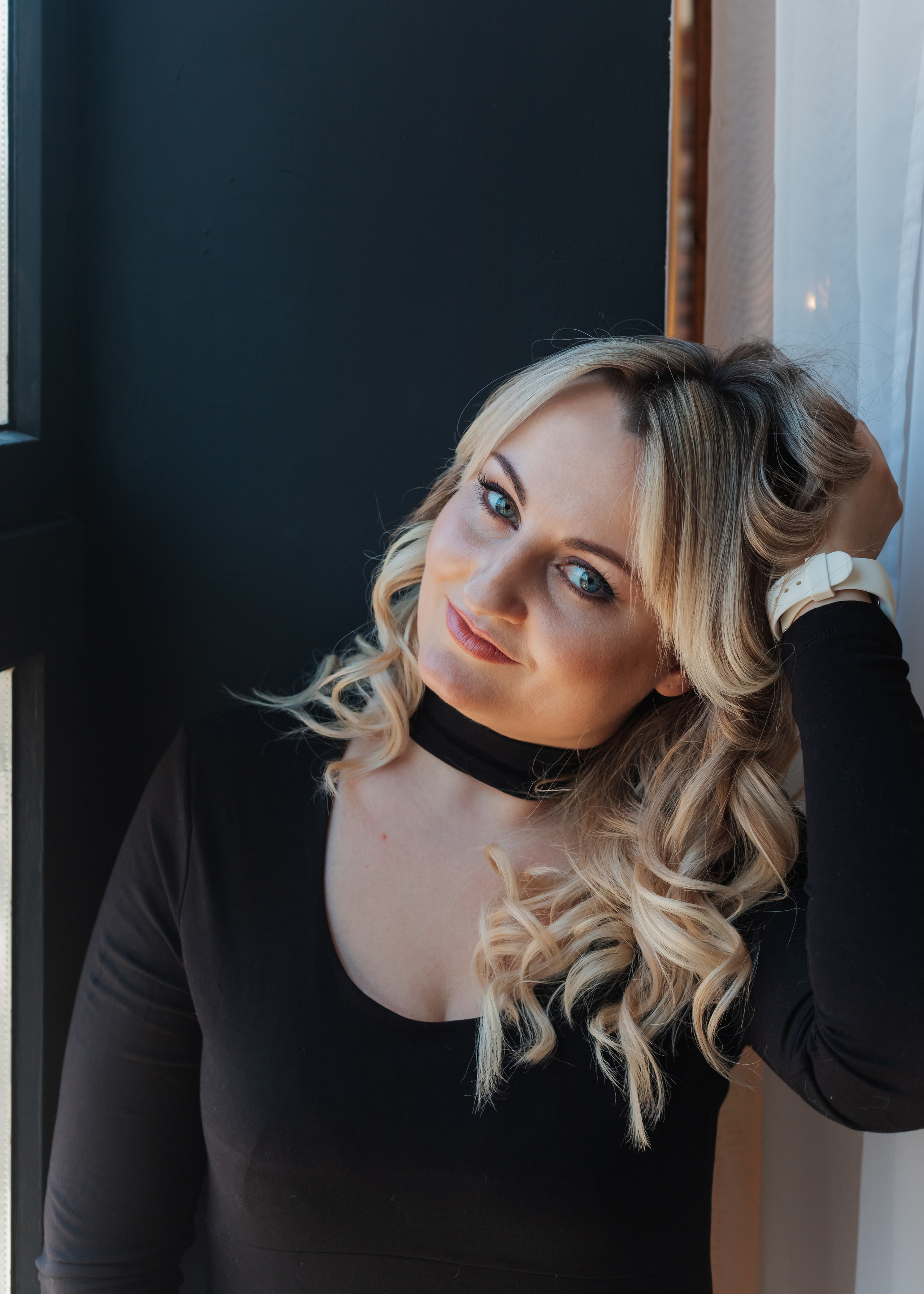 Съёмка с живыми цветами. Главная