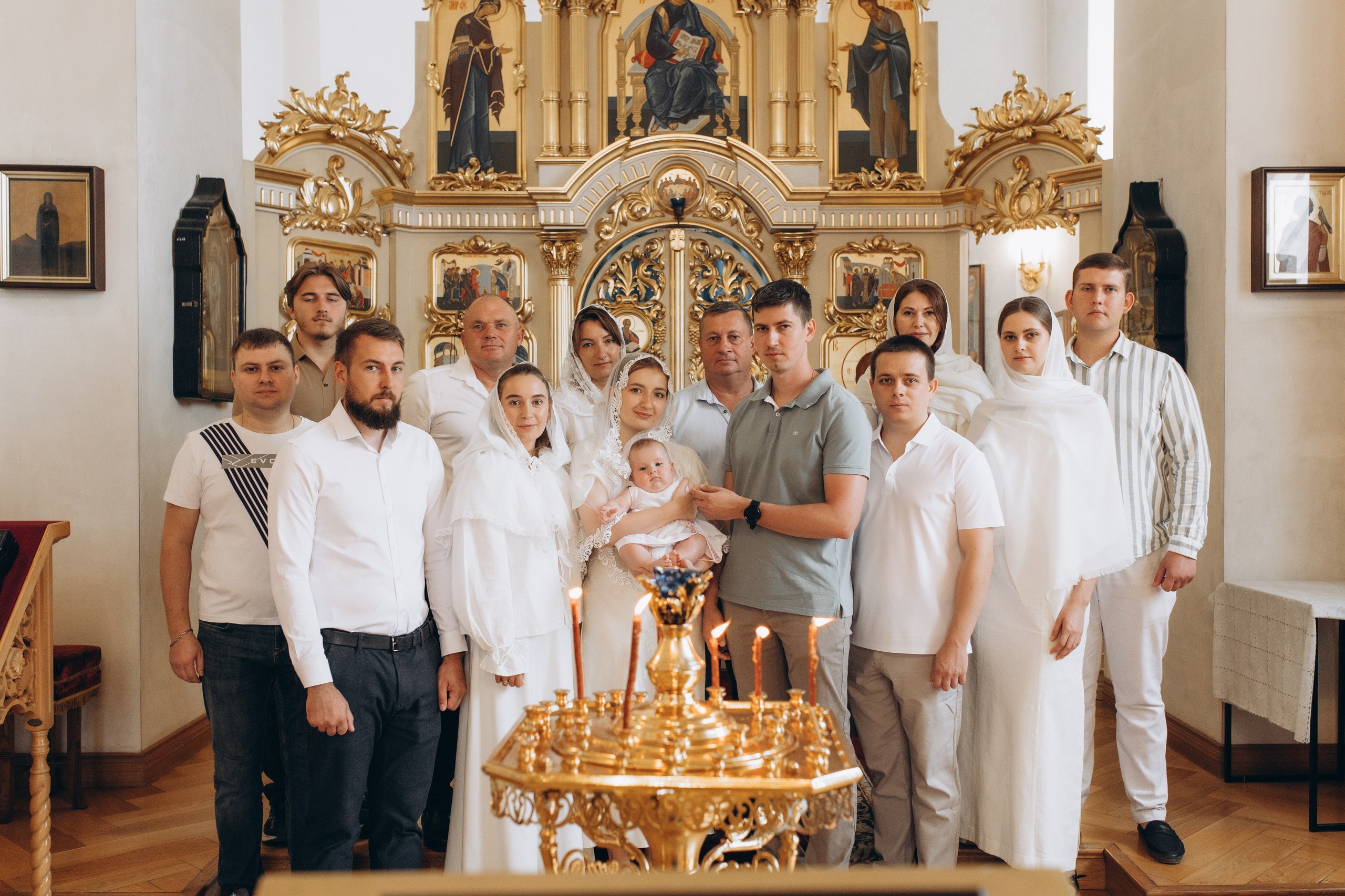 Крещение Марии. Семейный фотограф в Краснодаре Виктория Кокоулина