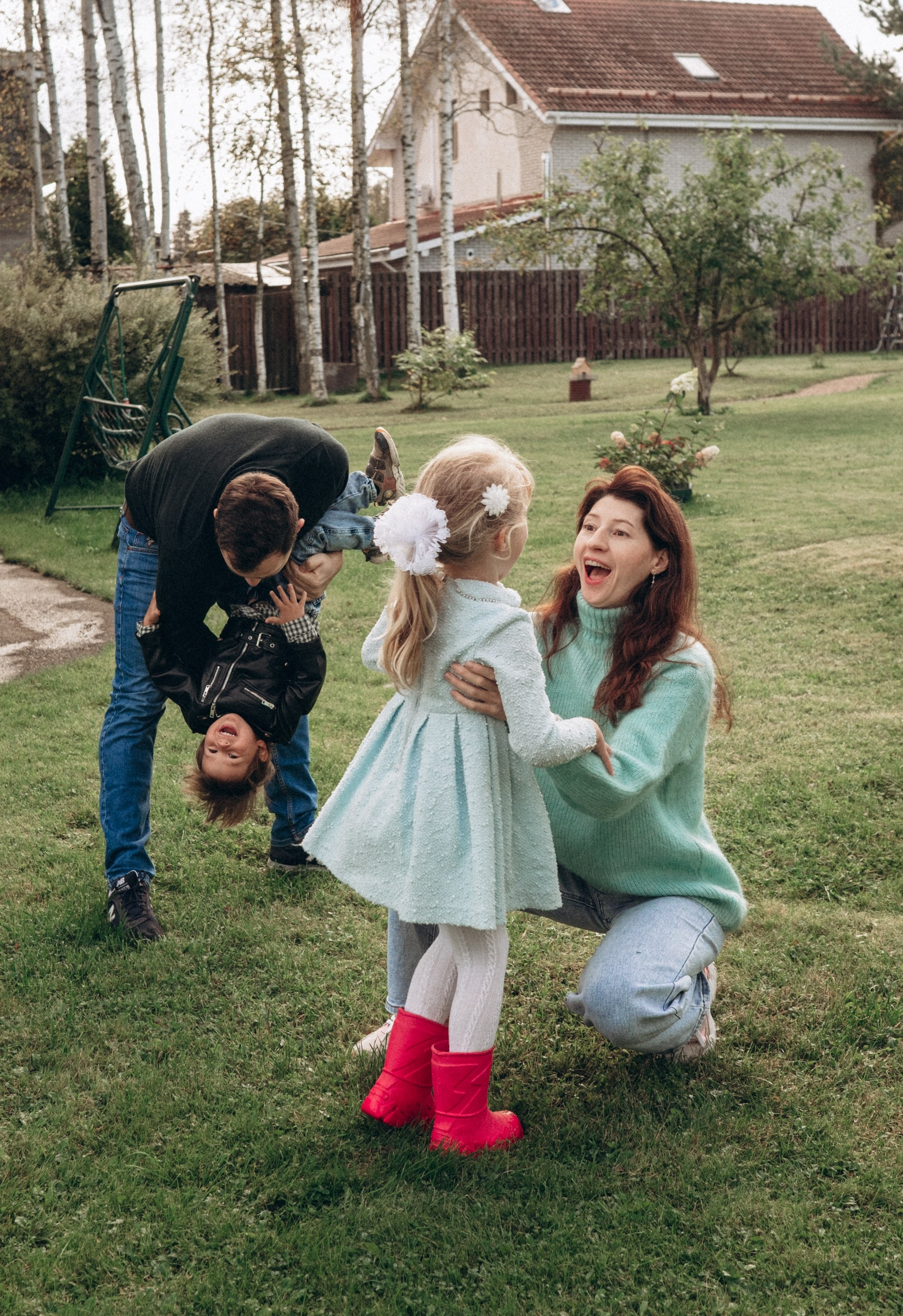 Маша, Дима, Василиса и Кузя. Семейный и детский фотограф в Санкт-Петербурге