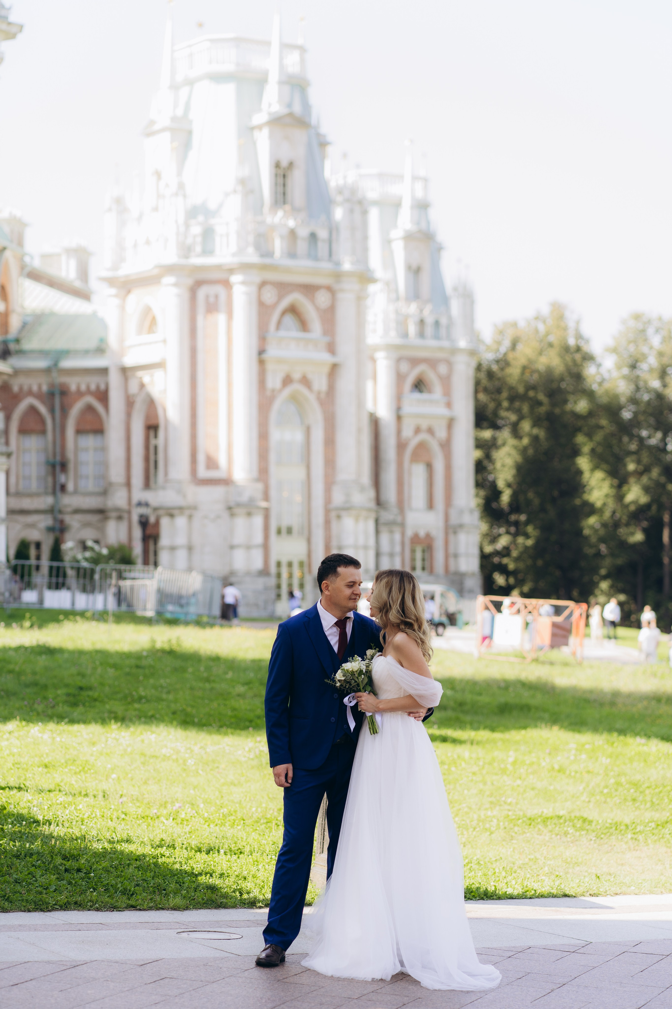 Свадебная фотосессия в Москве Царицыно. Свадебный фотограф в Москве Анна Полушина