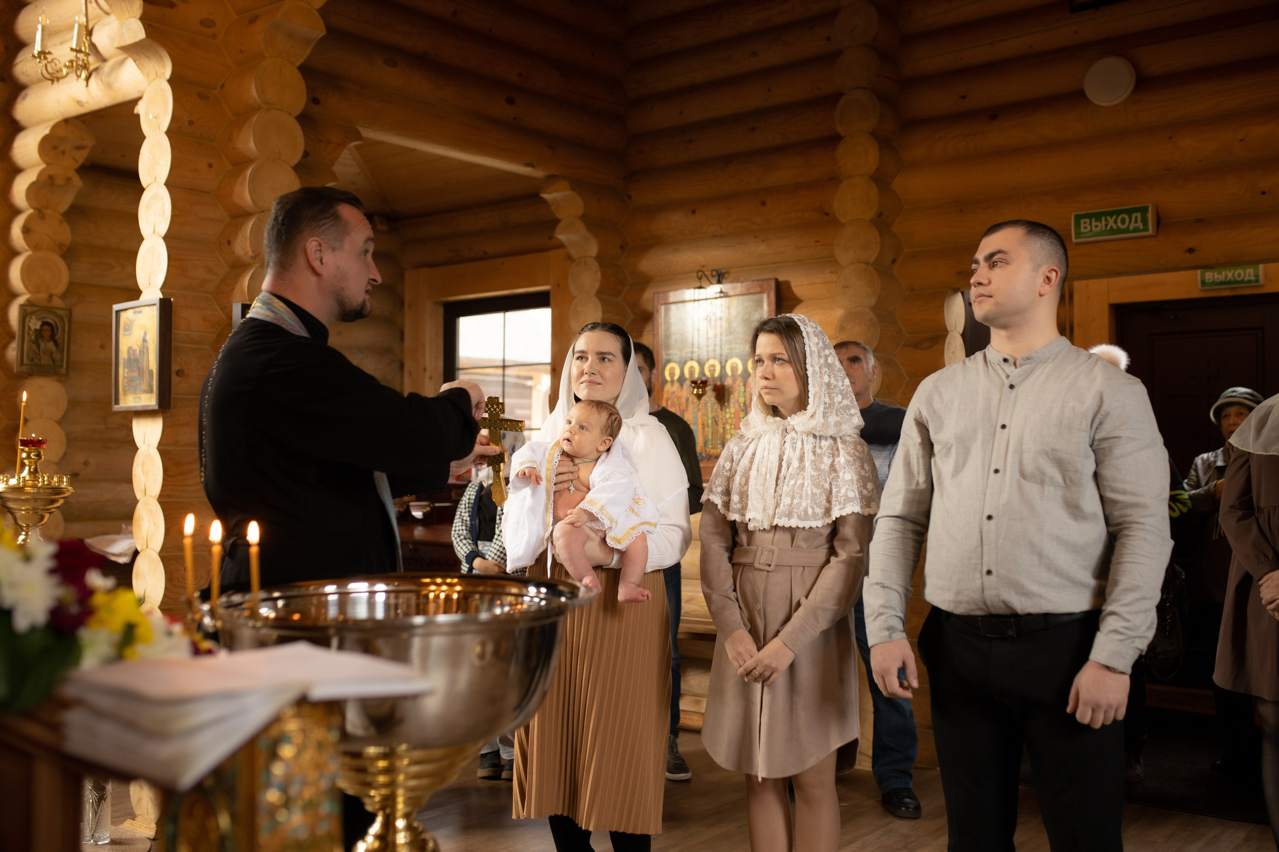 Таинство крещения Марка. Фотограф в Железнодорожном и Балашихе