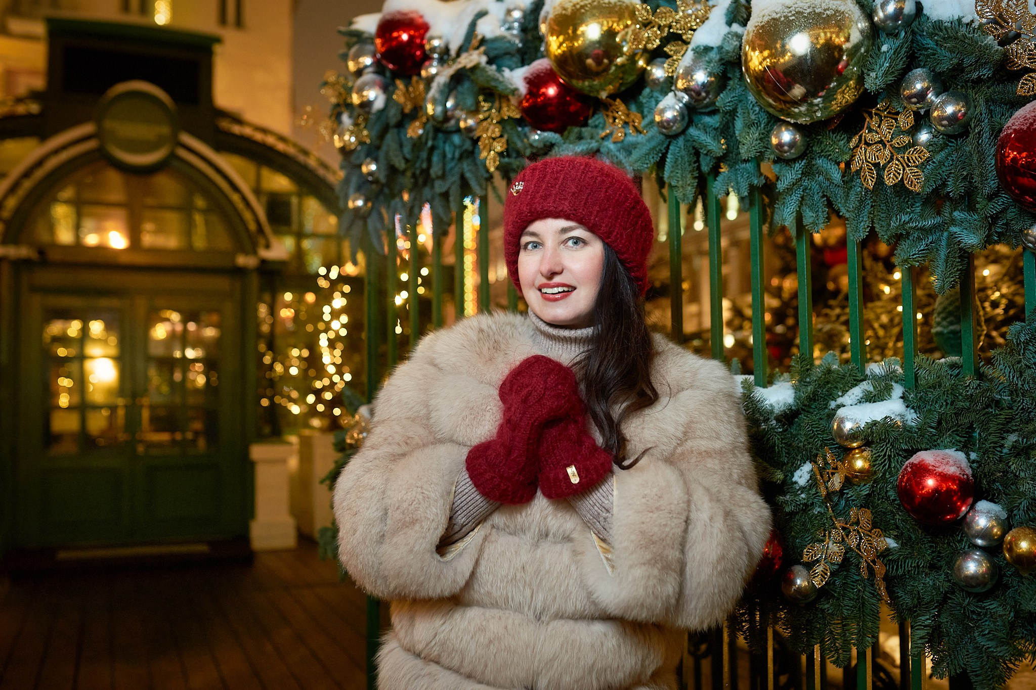 Рождество. Москва. Новый год. Фотограф Владимир Артамонов