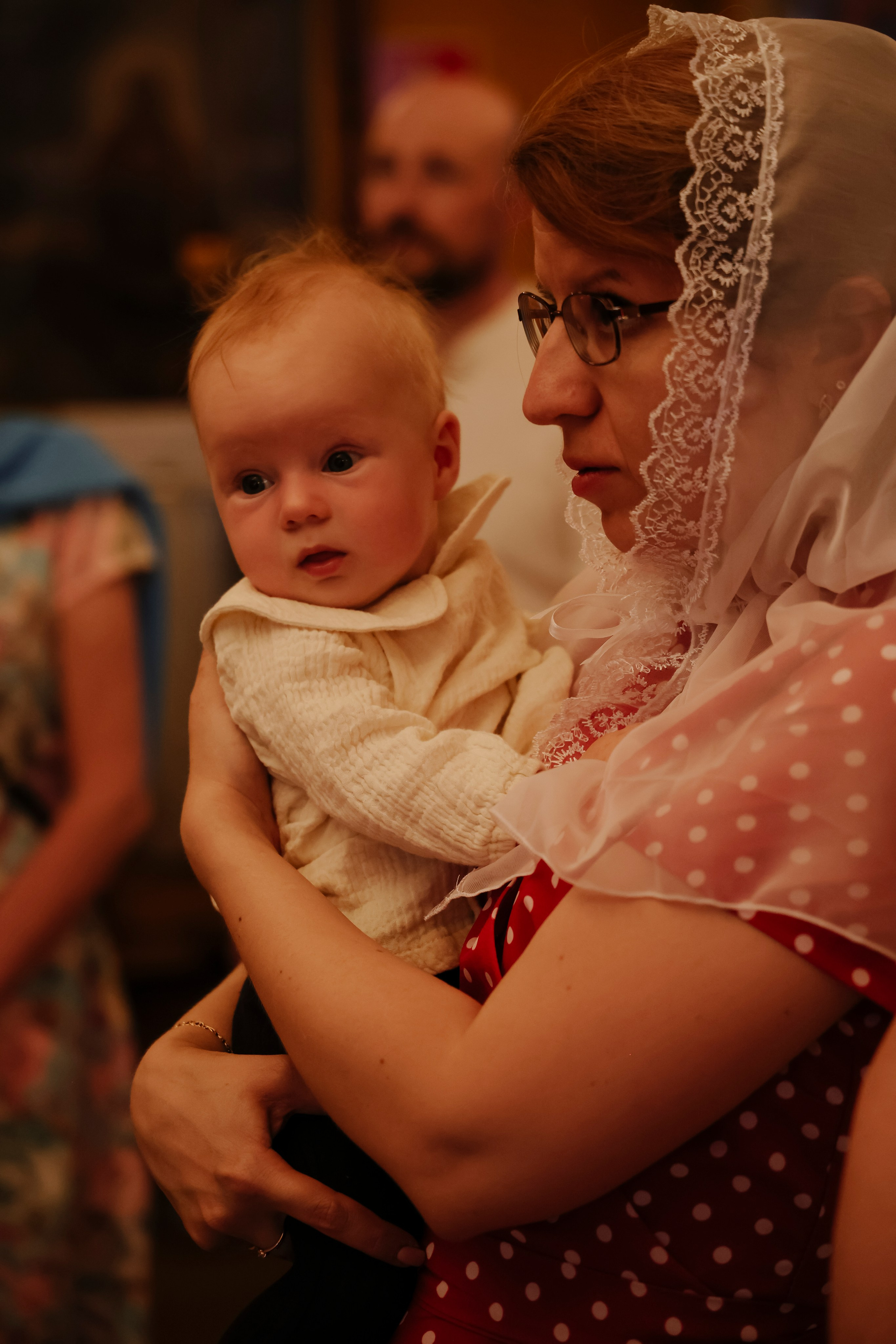 Крещение Анастасии. Фотограф новорожденных