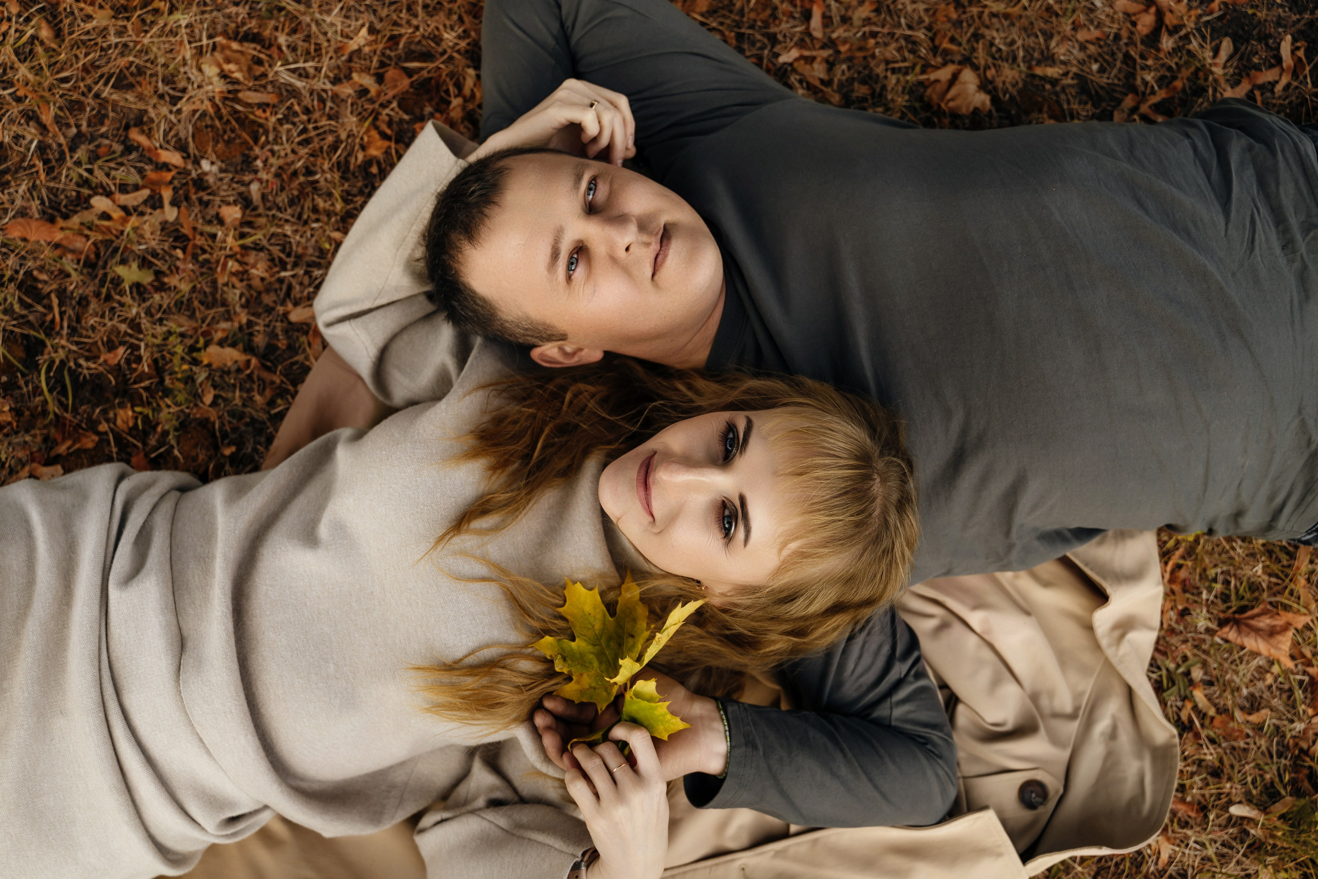 Осенняя фотосессия в стиле Love Story. Семейный фотограф в Белгороде Амелина Алина