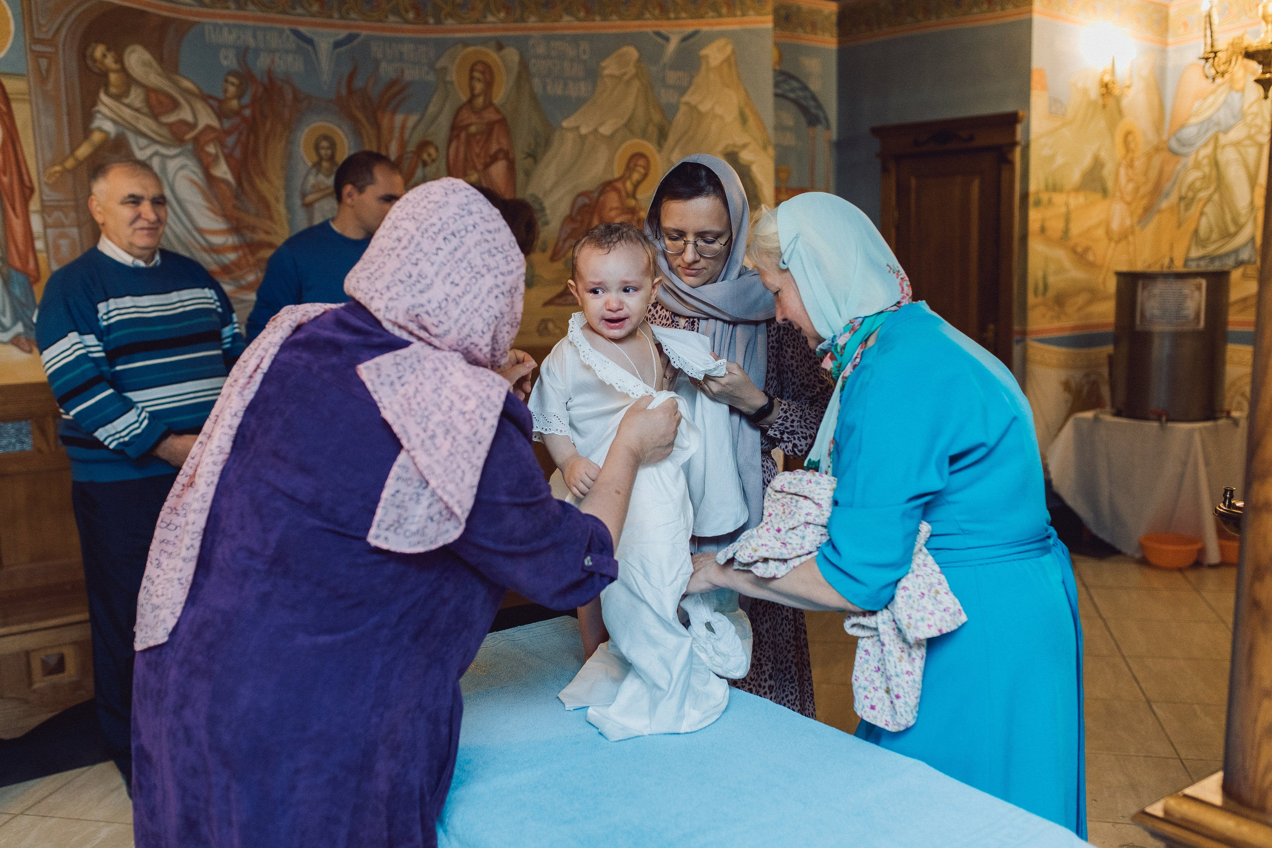 Крещение в Троицком соборе