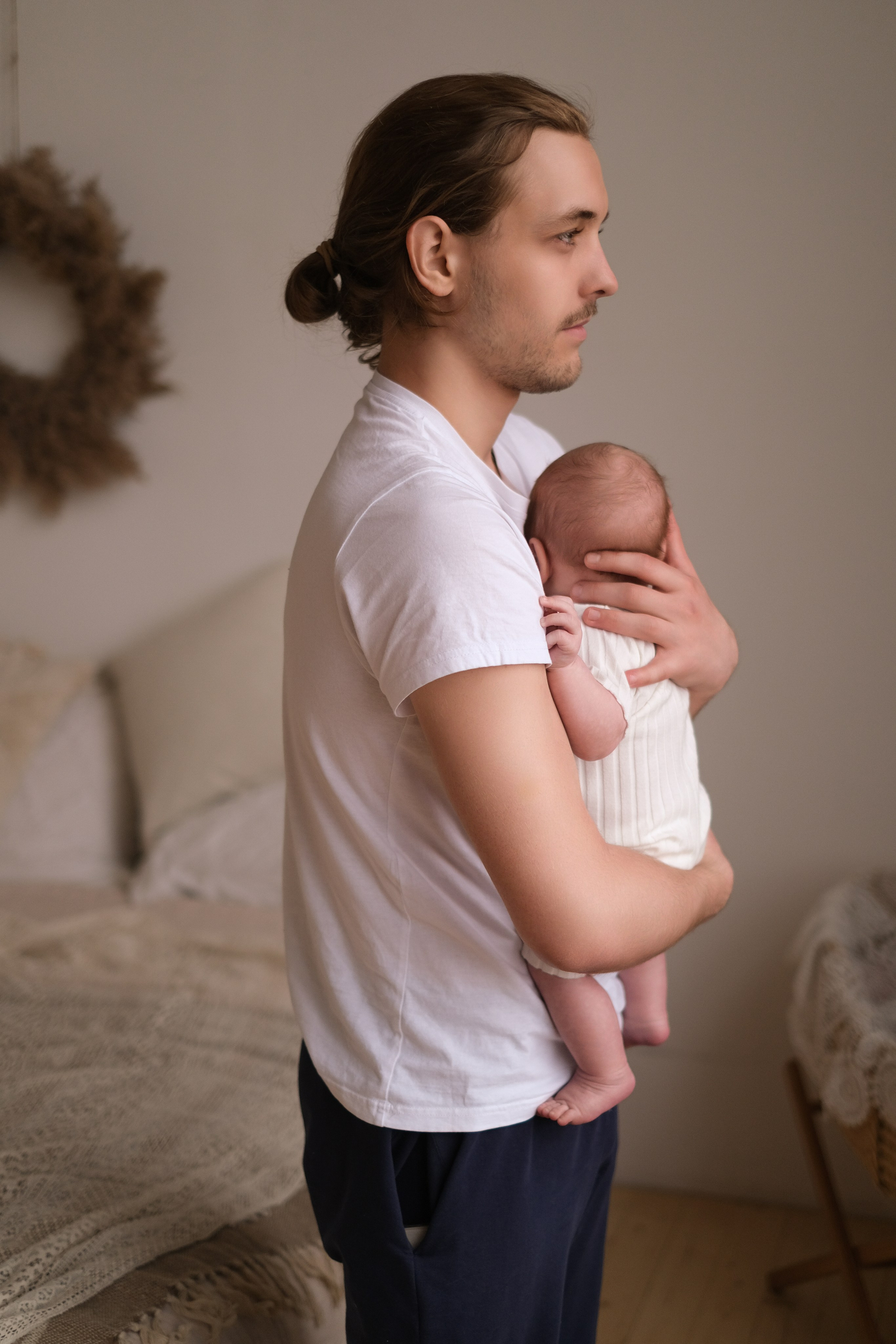 Мирослав в Матрёшке. Семейный детский ньюборн фотограф в Москве Марта Петрова