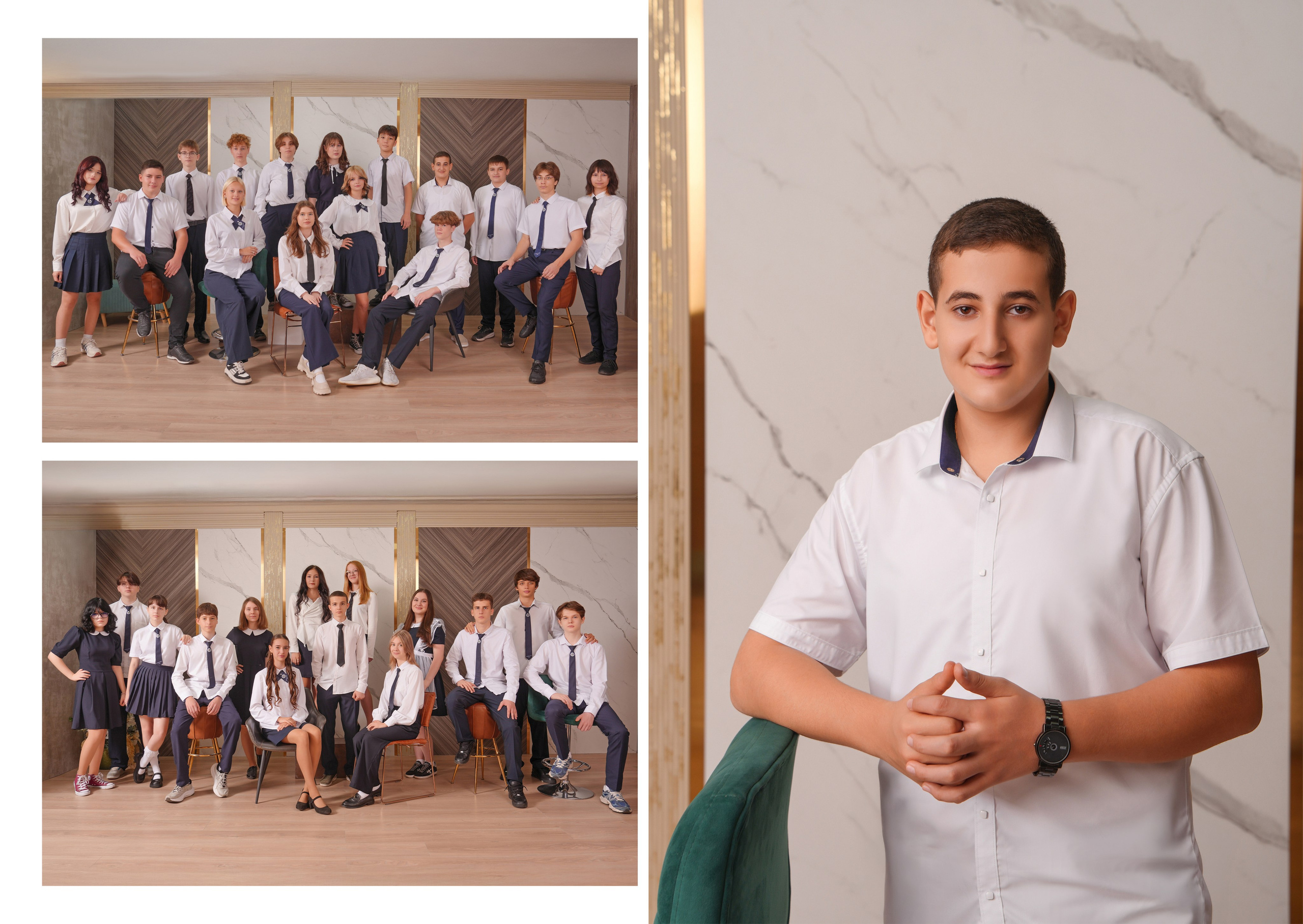 ШКОЛА 6-9Б. Красивый выпускной альбом в Краснодаре