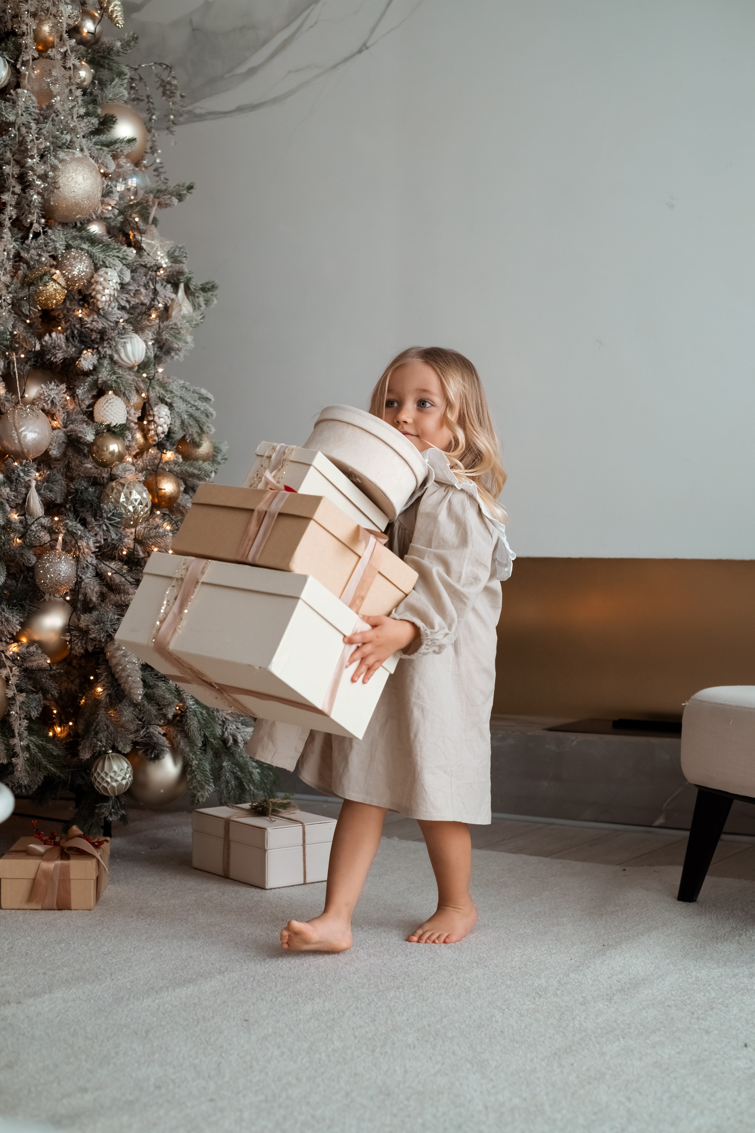 Семейная новогодняя фотосессия. Семейный и детский фотограф в Мелитополе /Наталья Зацеркляная