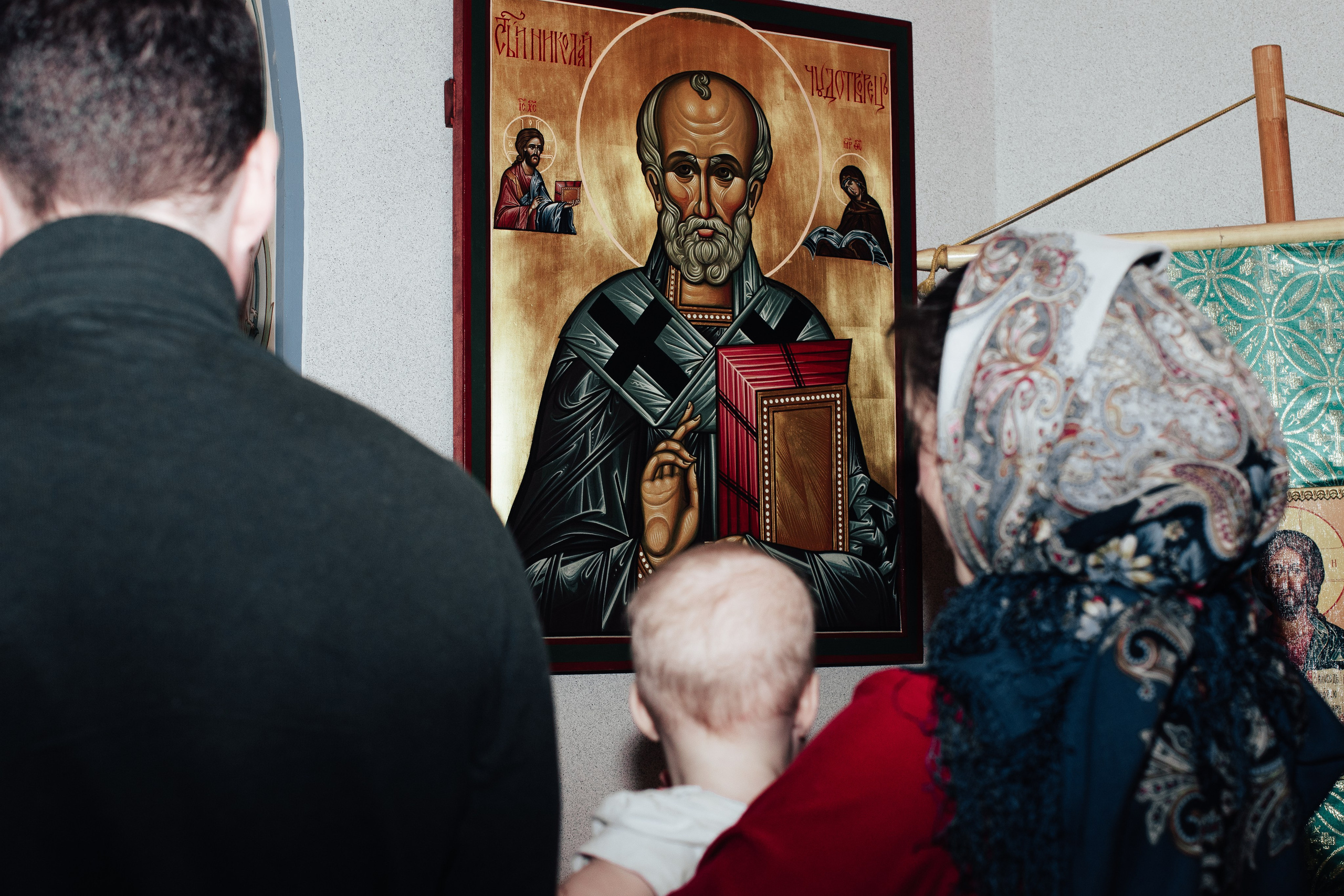 Крещение Анисии. Фотосессии в Москве - фотограф Неонилла Ленко