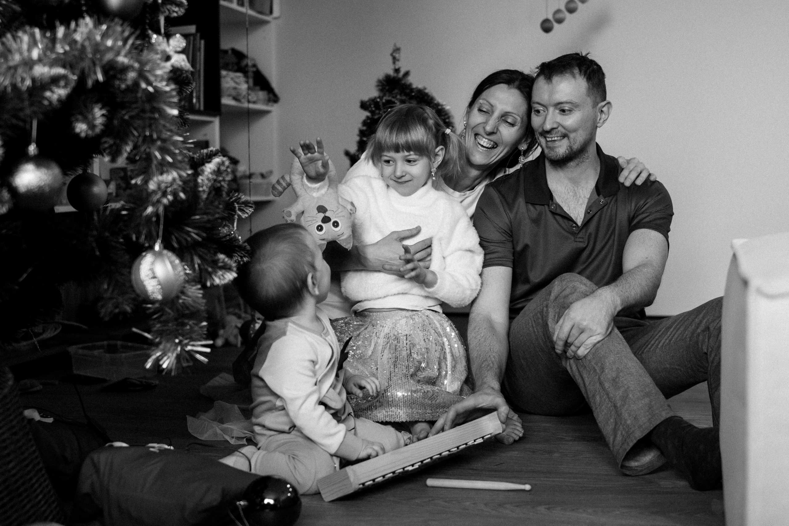 Новогодняя история. Семейный фотограф в Москве Ирина Жур