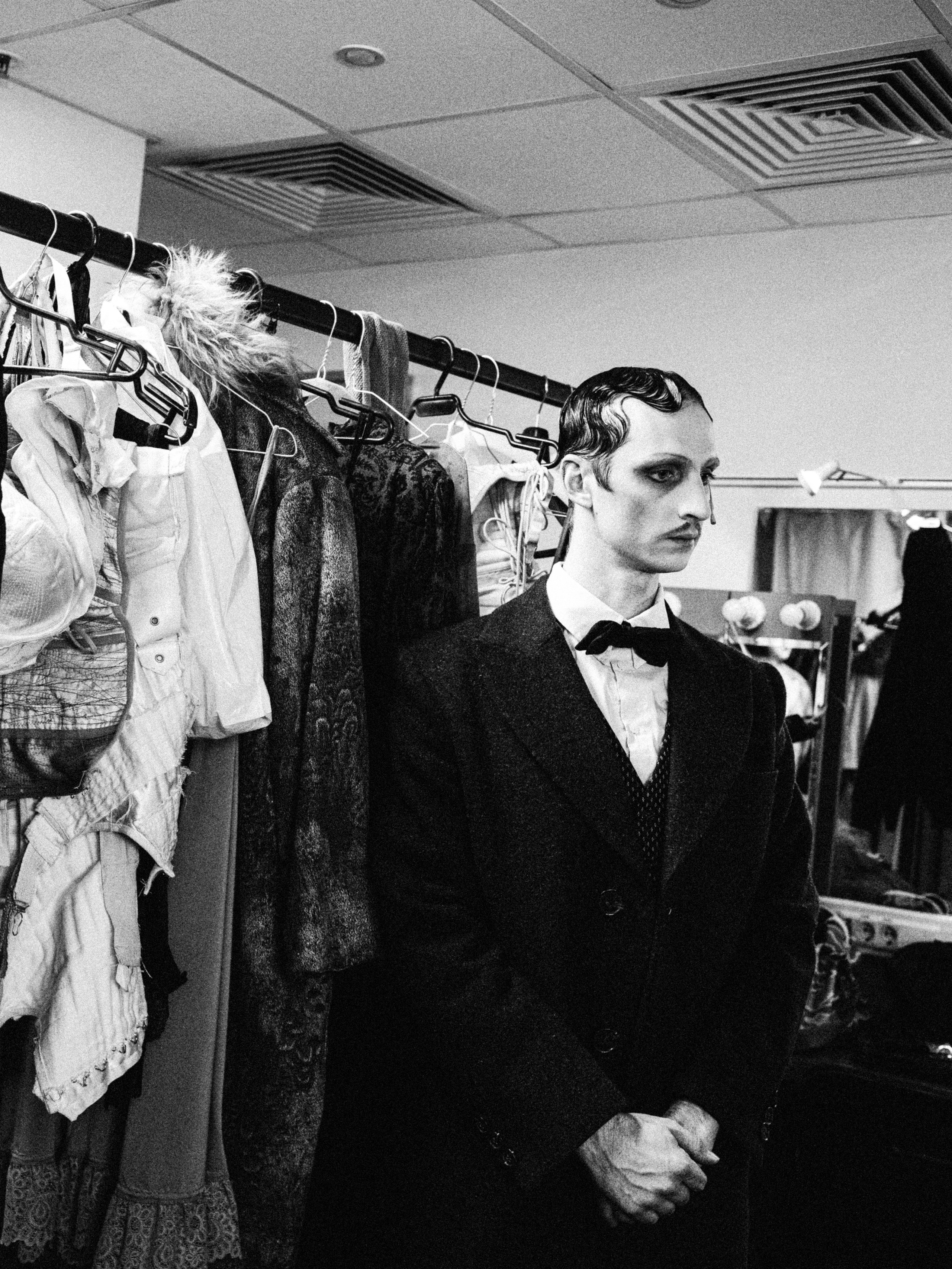 Theatre backstages. Portrait and backstage photographer Nina Crane