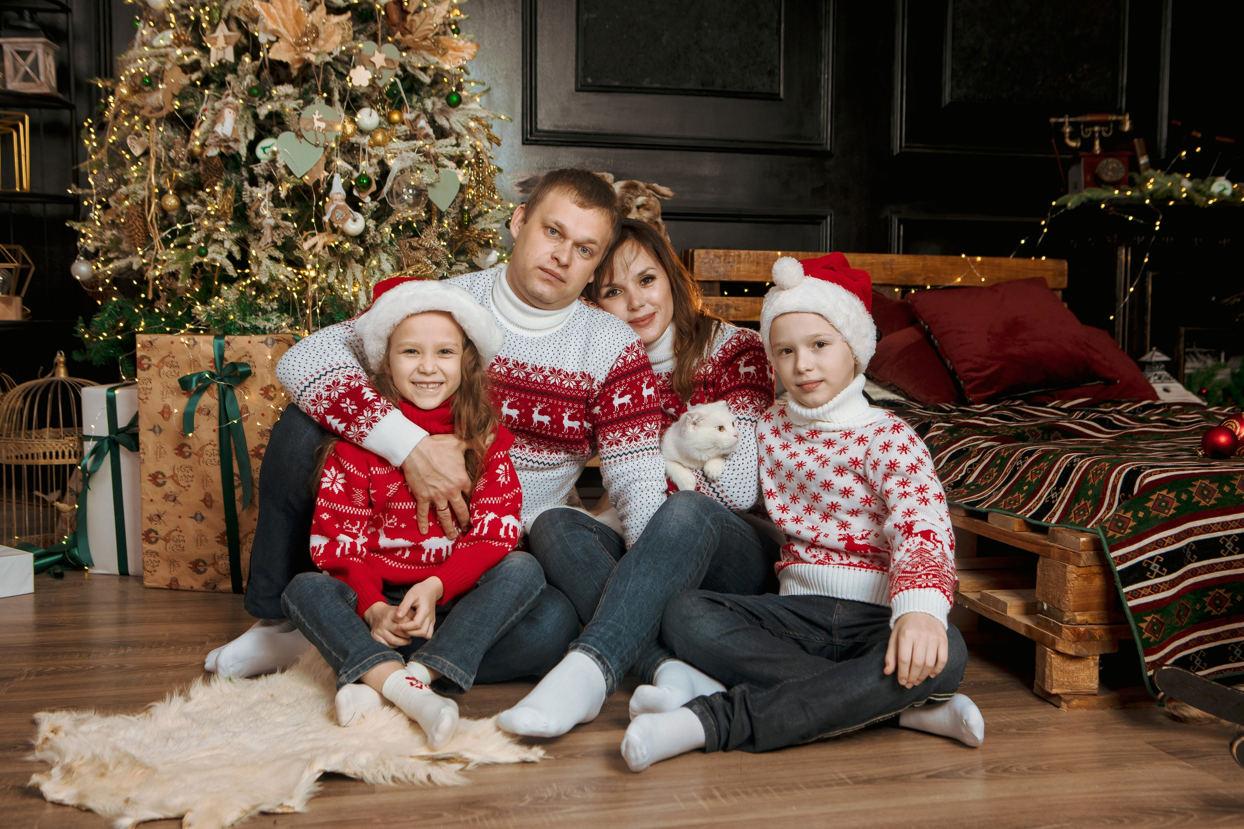 Наталья с семьёй. Свадебный и семейный фотограф в Каспийске Алёна Нурмагомедова